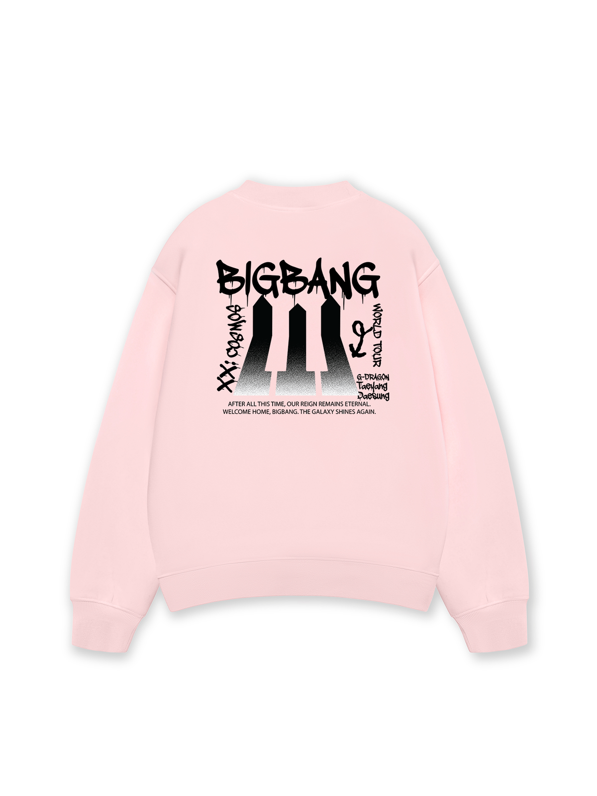 Áo Sweater Nỉ Hai Da Idol Bigbang XX Cosmos