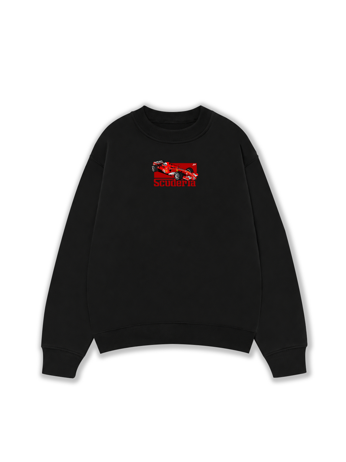 Áo Sweater Nỉ Hai Da Ferrari Scuderia Race