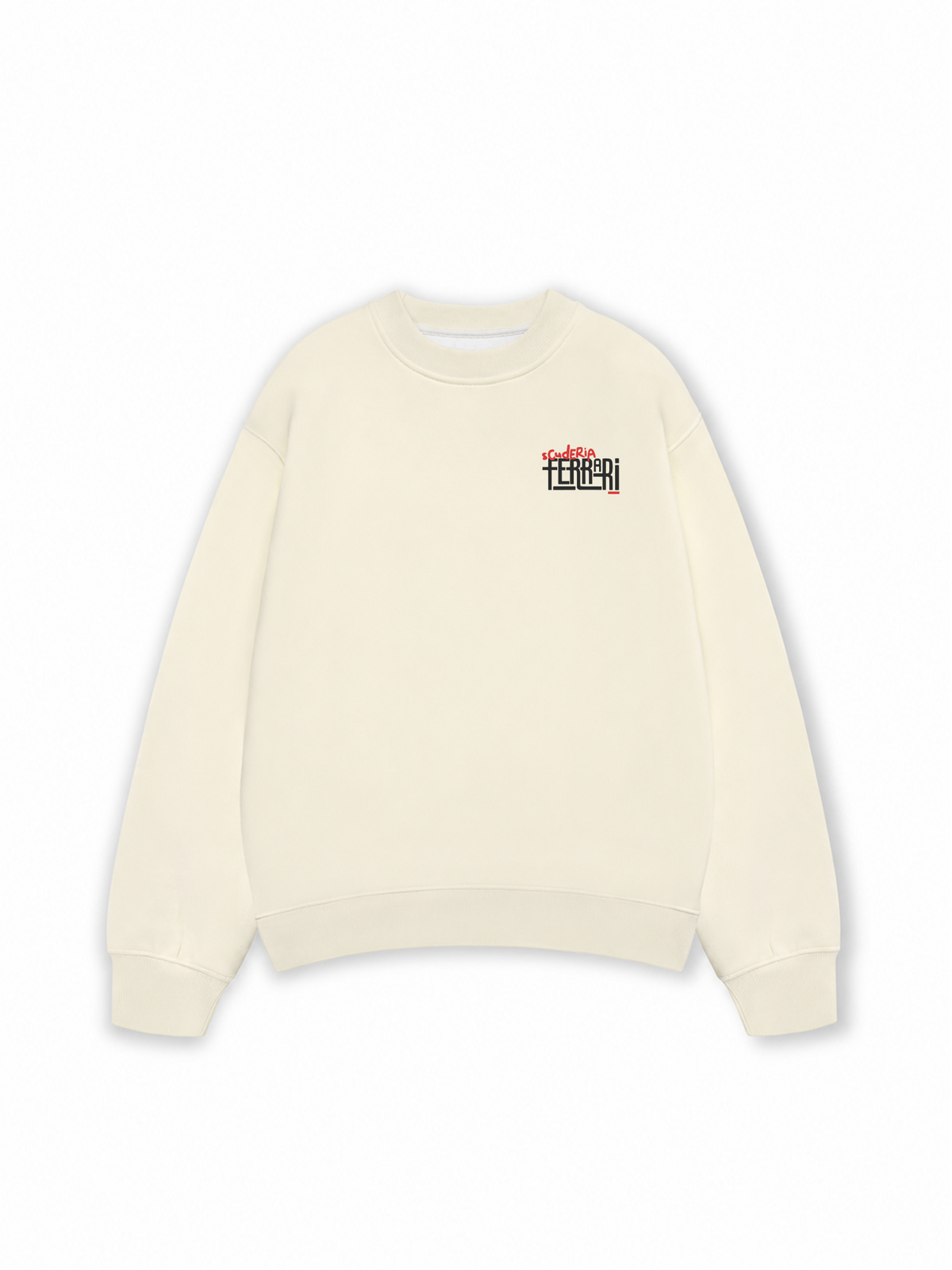 Áo Sweater Nỉ Hai Da Ferrari Formula One Team