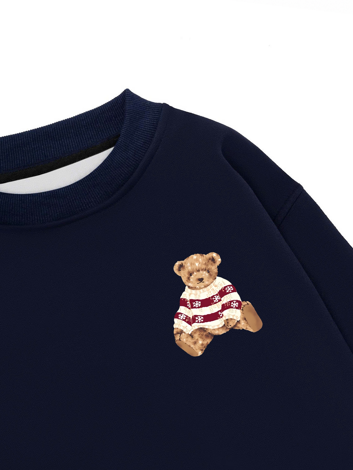 Áo Sweater Nỉ Hai Da Christmas Vibes Teddy