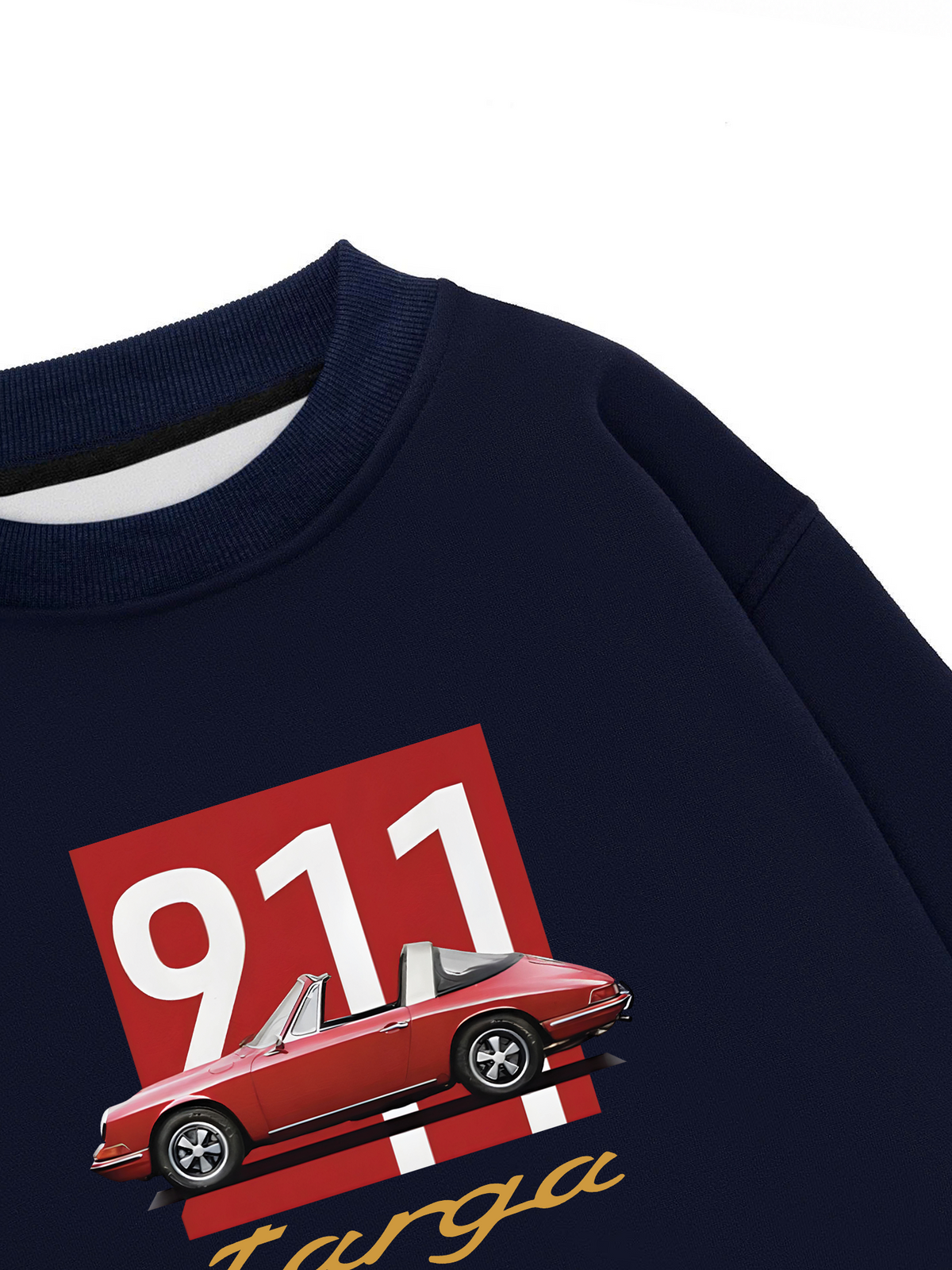 Áo Sweater Nỉ Hai Da 911 Targa