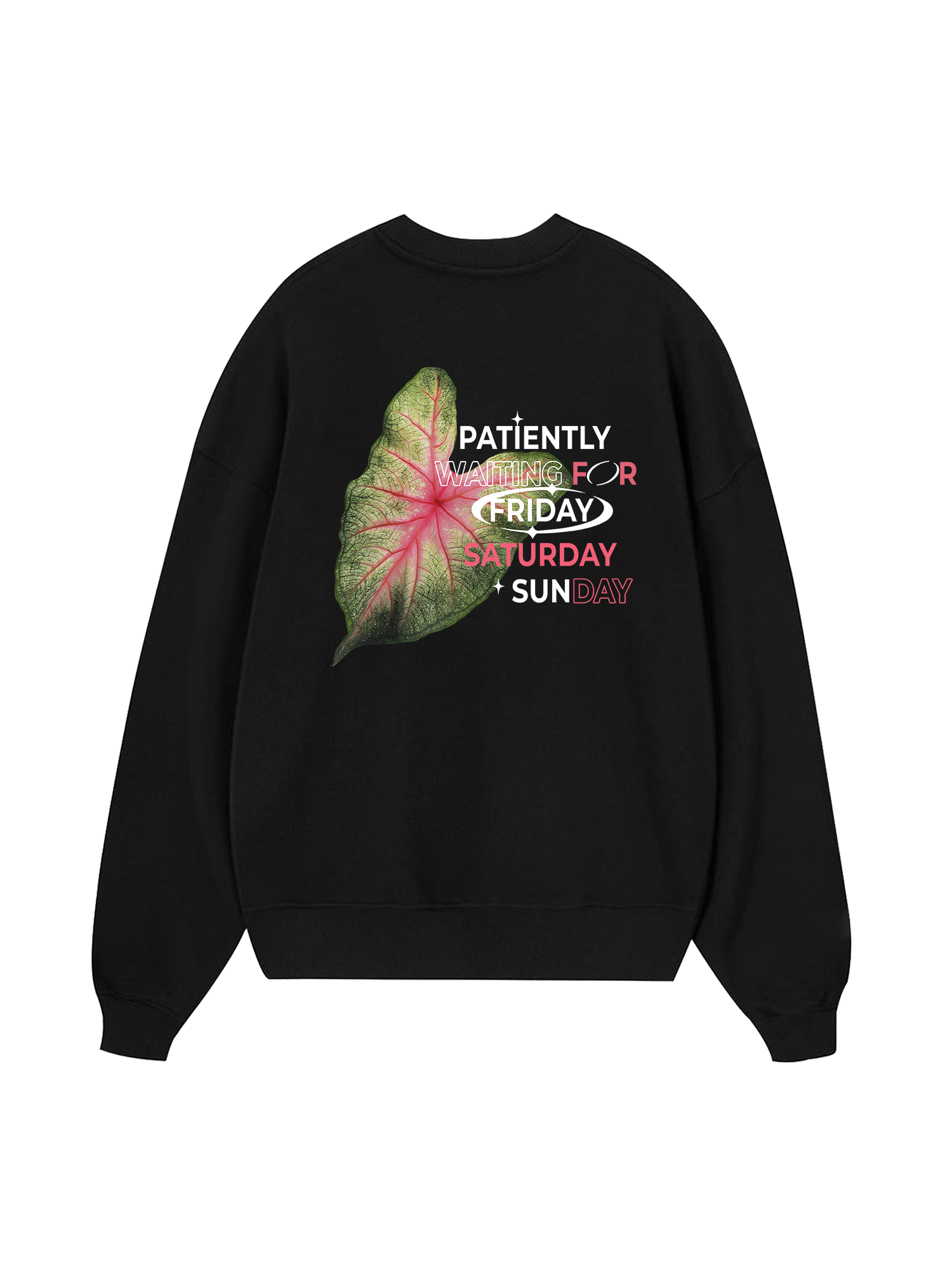 Tropical Leaf Sweater