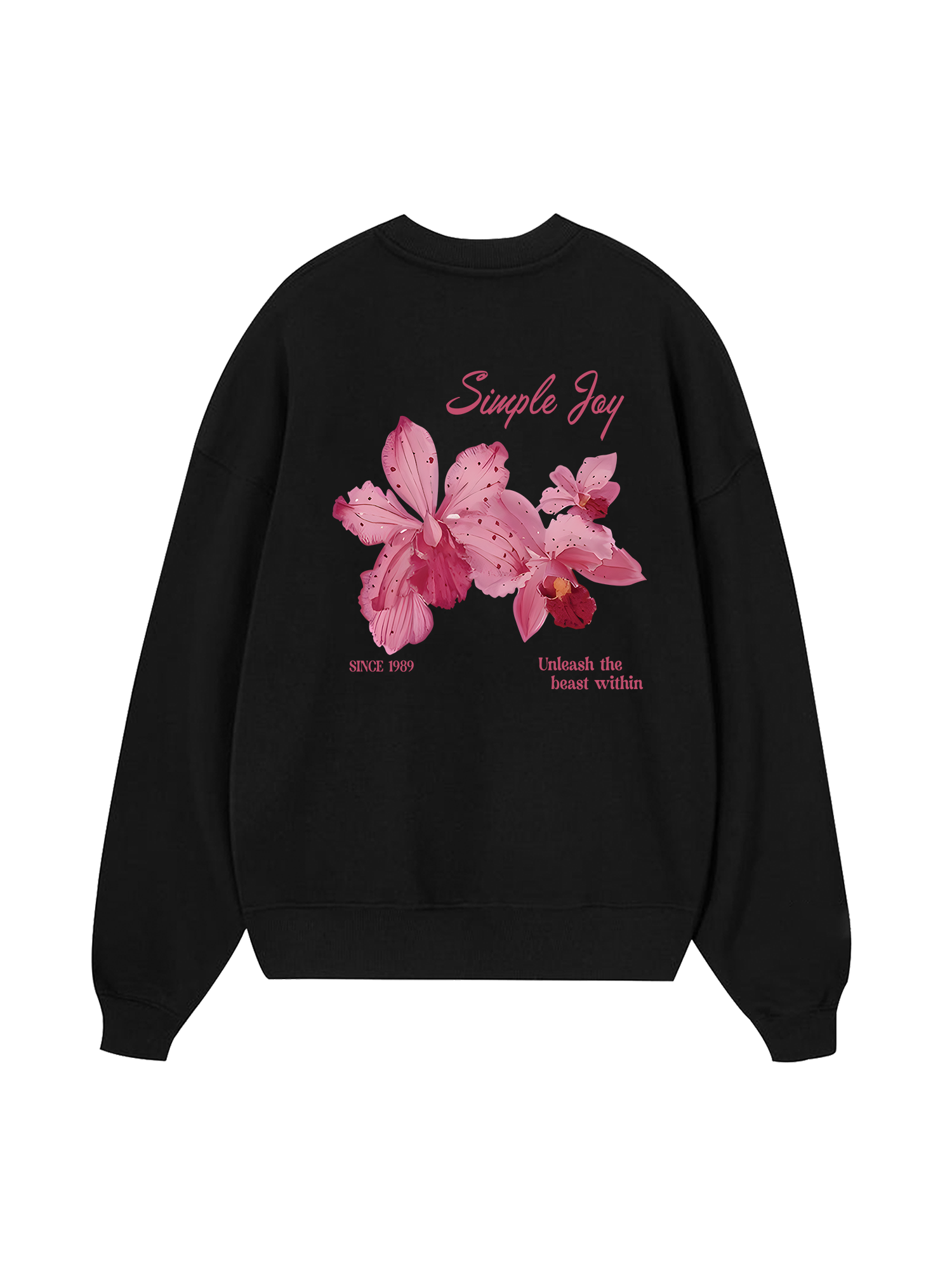 Floral Simple Day Sweater