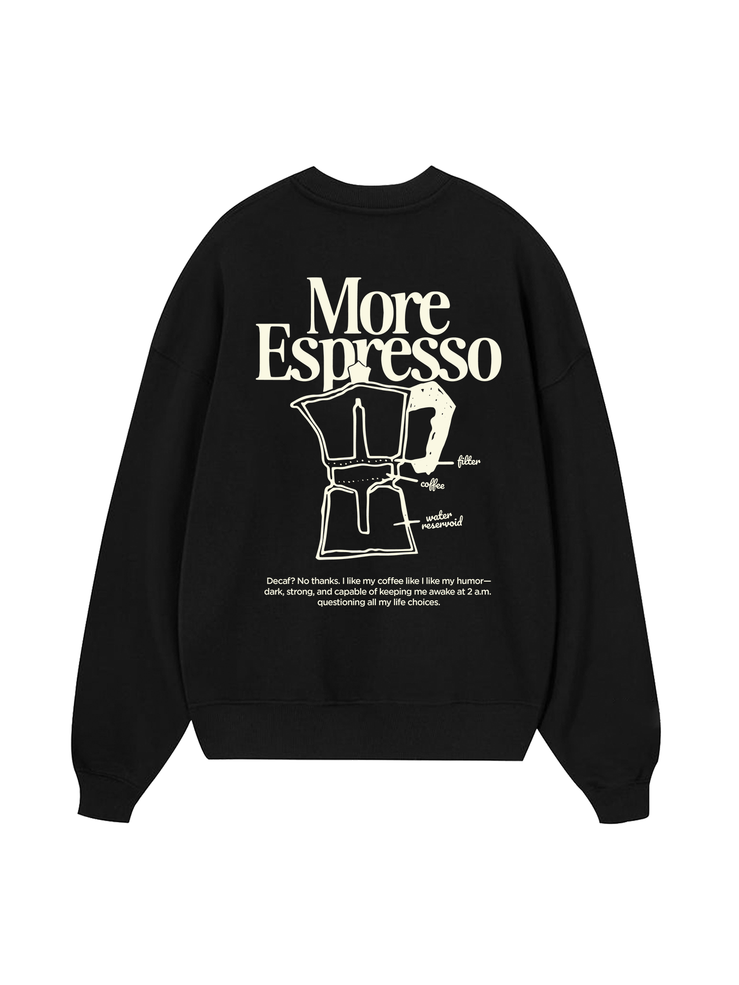More Espresso Sweater