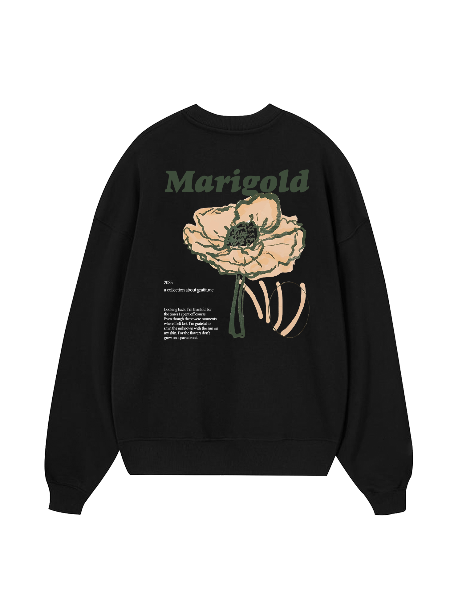 Floral Marigod Sweater