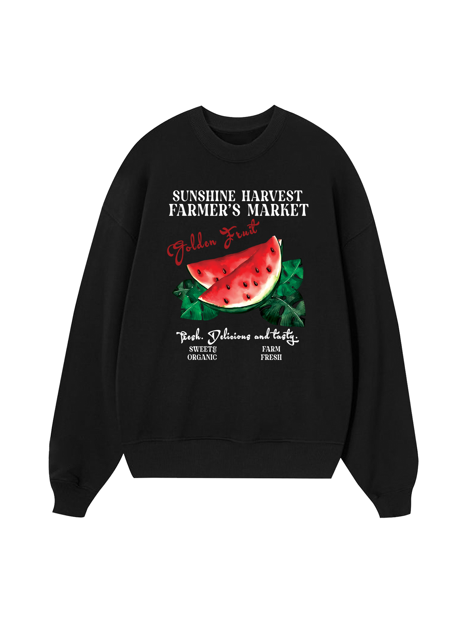 Tropical Watermelon Farm Marrket Sweater