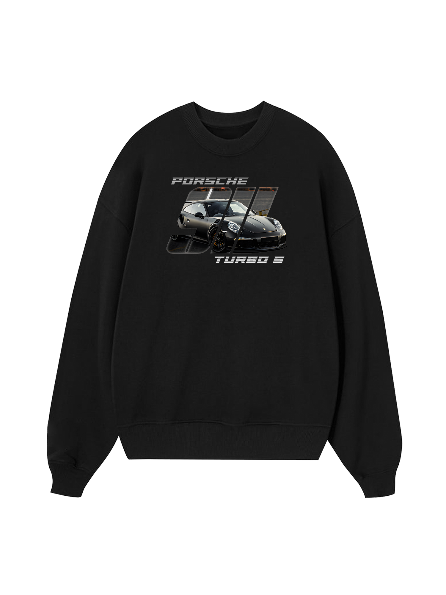 Porsche Silver Turbo S Sweater