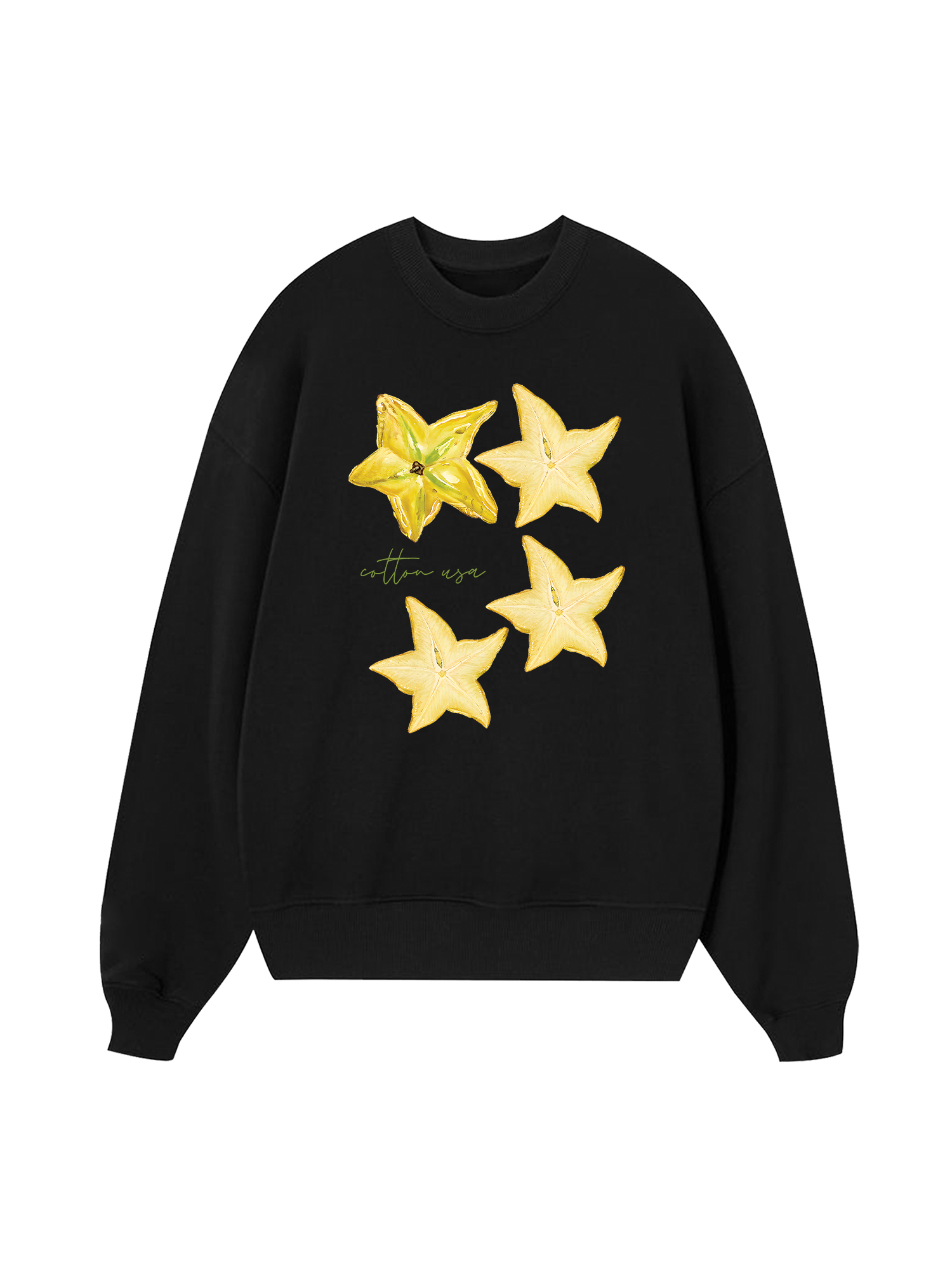 Tropical Star fruit Sweater