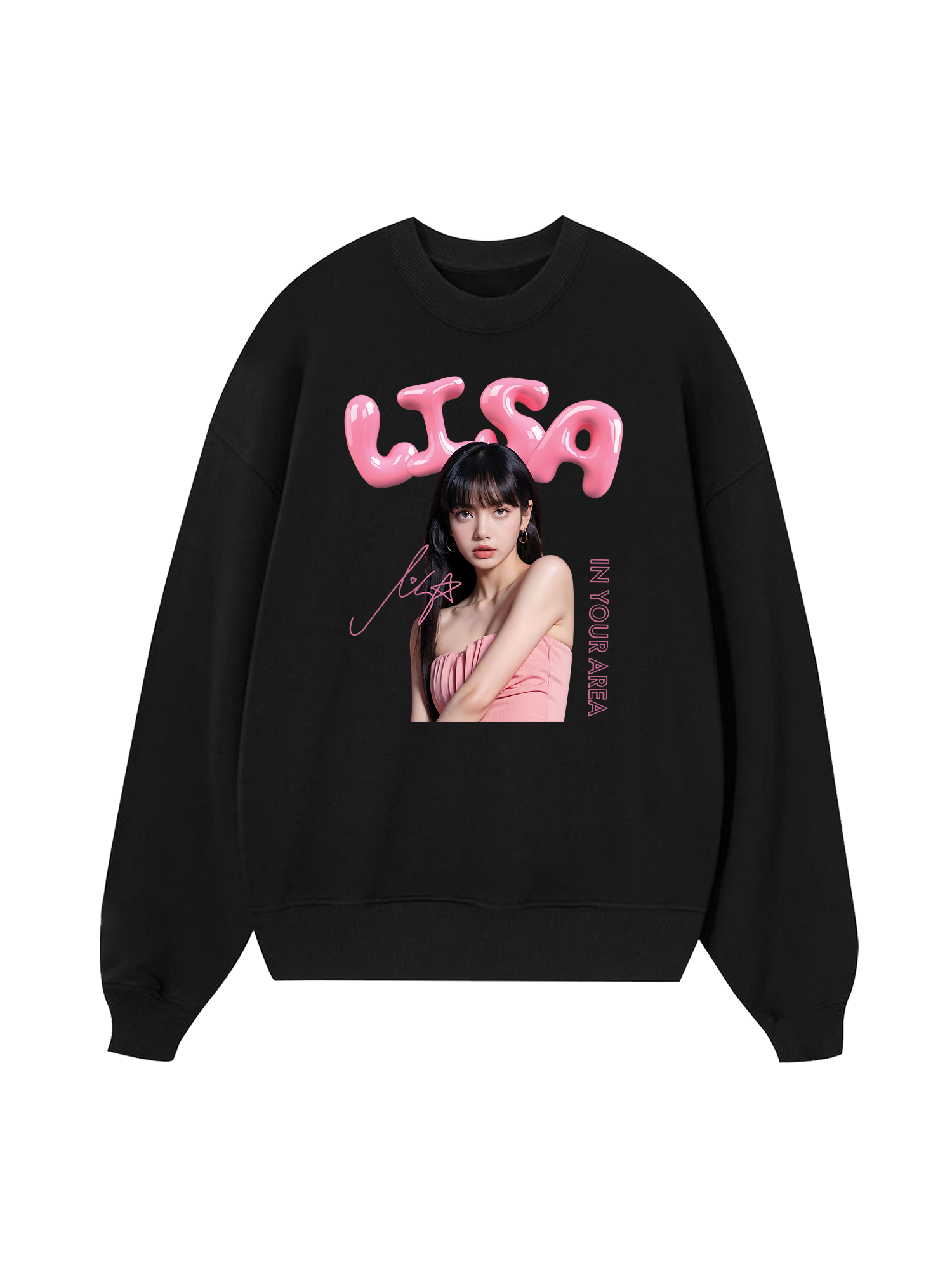 Black Pink Lisa Sweater