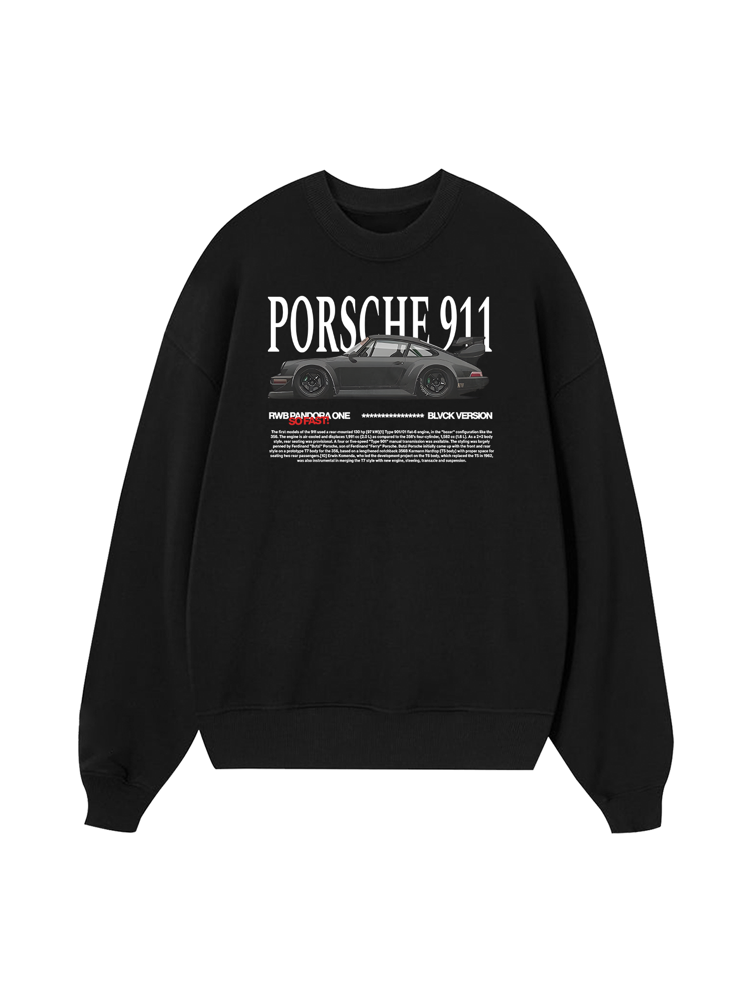 Porsche RWB Pandora One Sweater