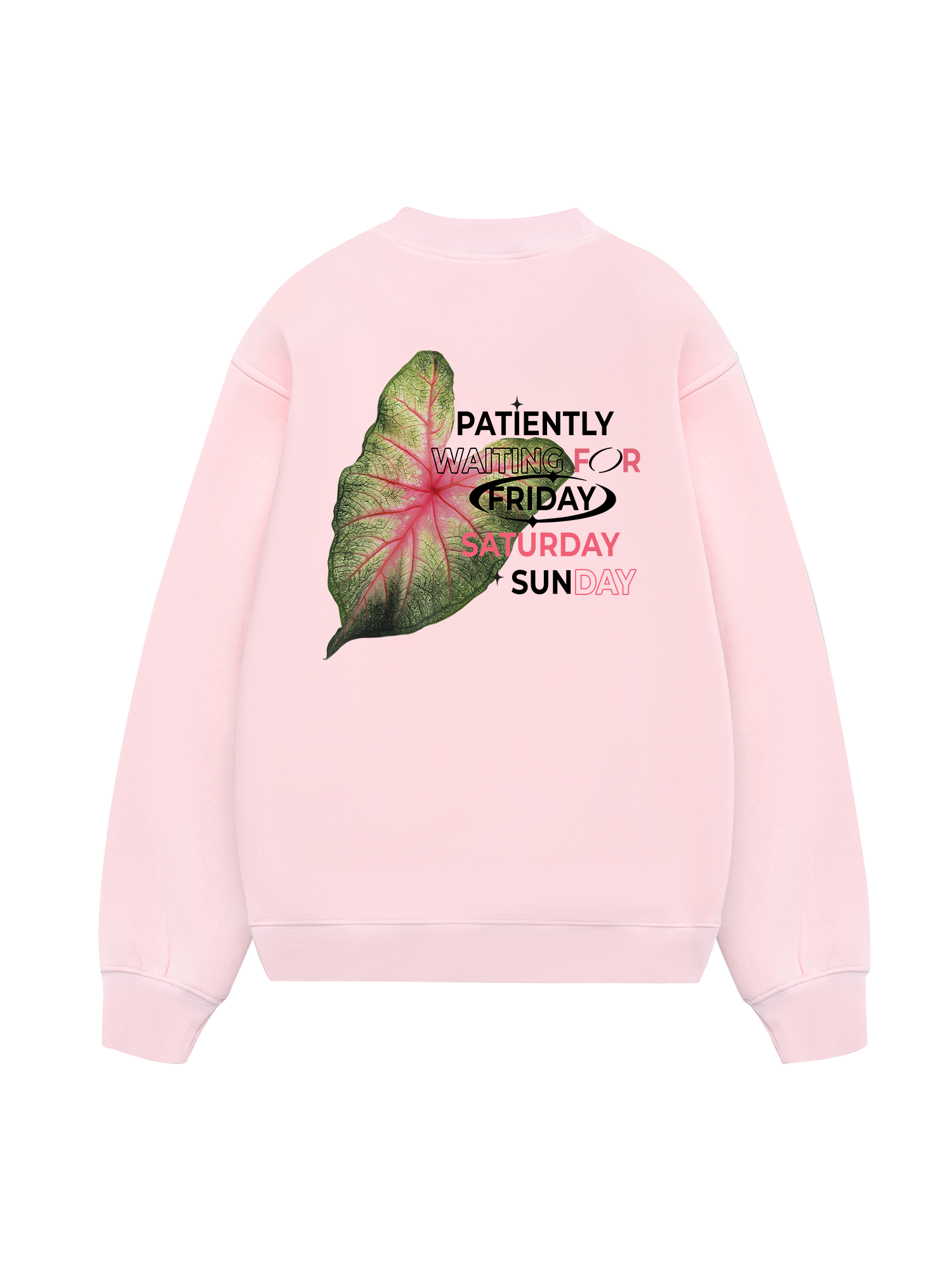 Tropical Leaf Sweater