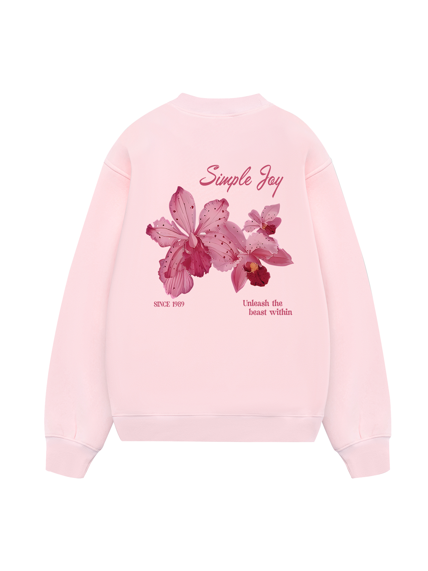 Floral Simple Day Sweater