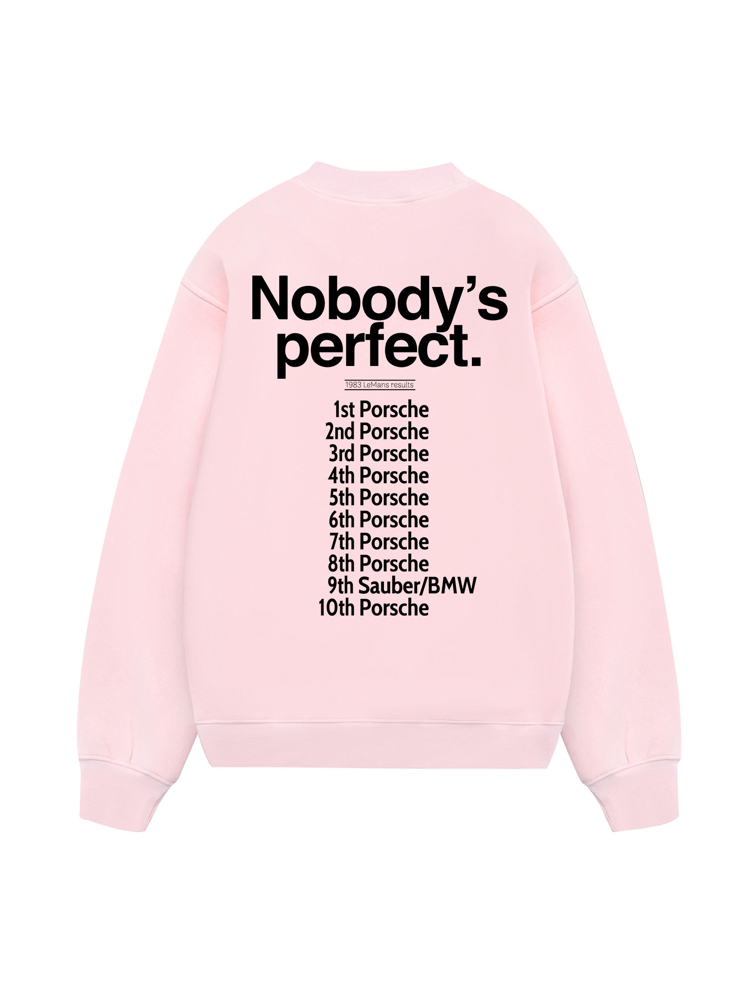 Porsche Nobody_s Perfect Sweater