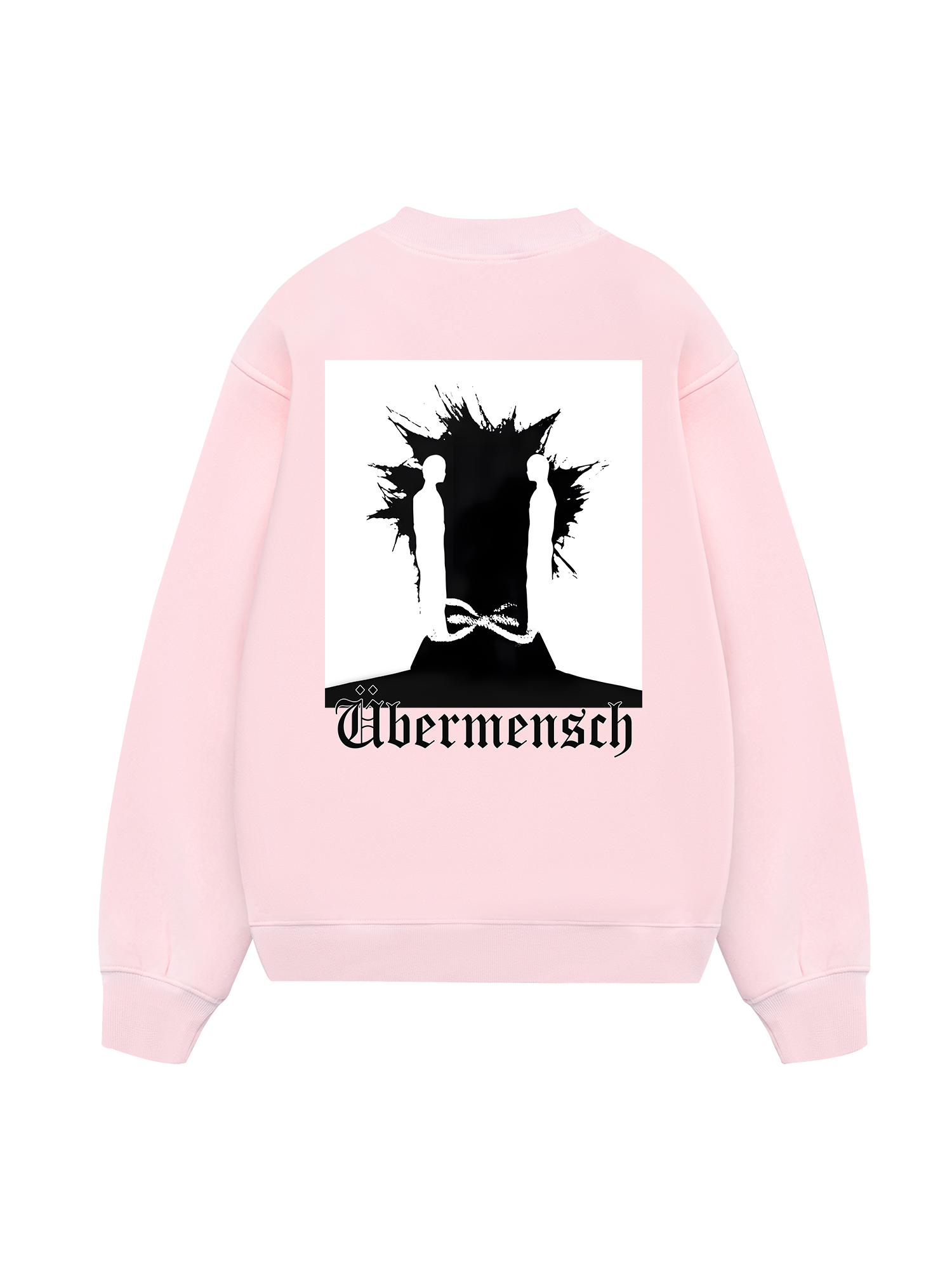 Ubermensch Black And White Sweater