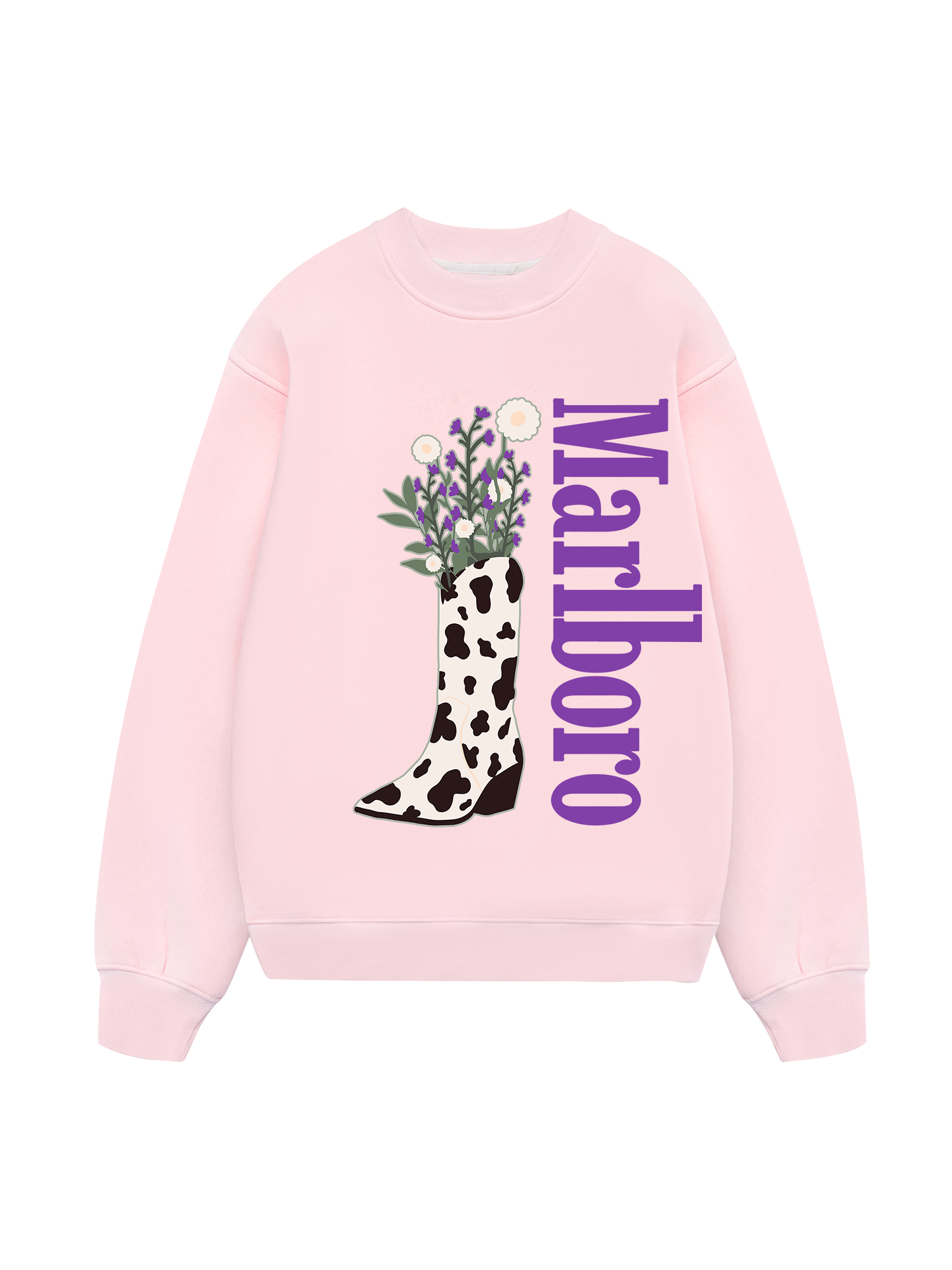 Marlboro Flower In My Boot Sweater