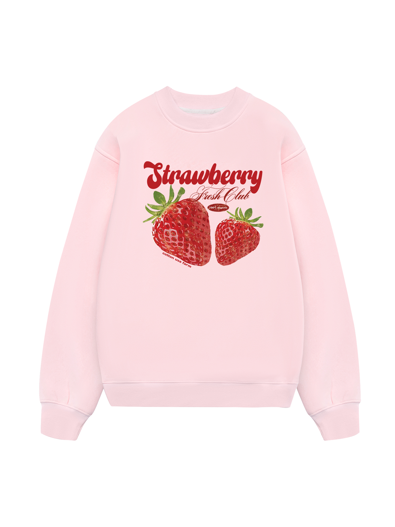 Tropical Strawberry Fresh Club Sweater