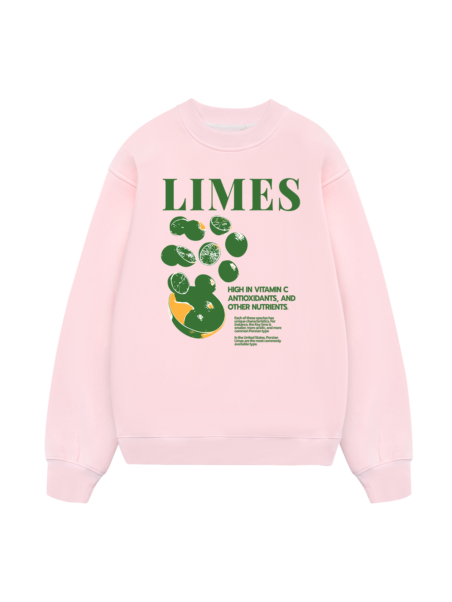 Tropical Bowl Of Limes Sweater