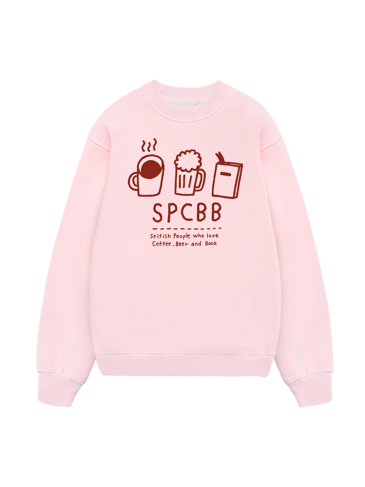 Selfish People Who Love Coffee Beer And Book Sweater