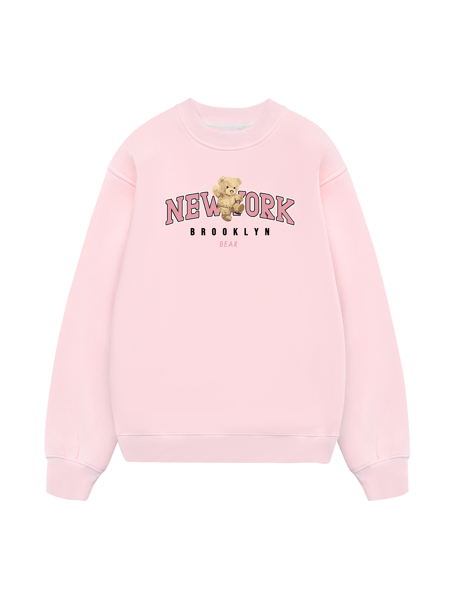 City Pink New York Bear Sweater