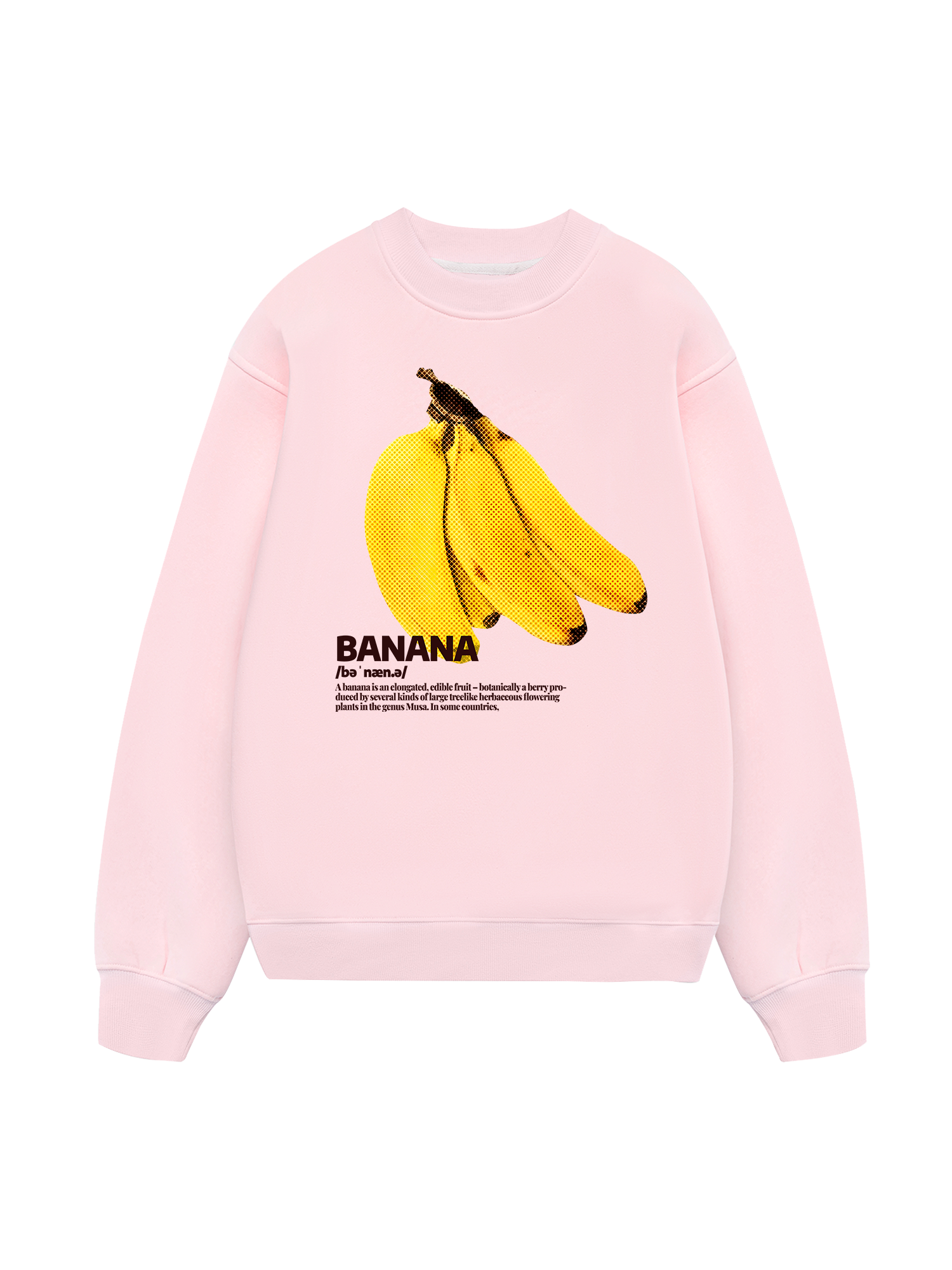 Tropical Banana Retro Sweater