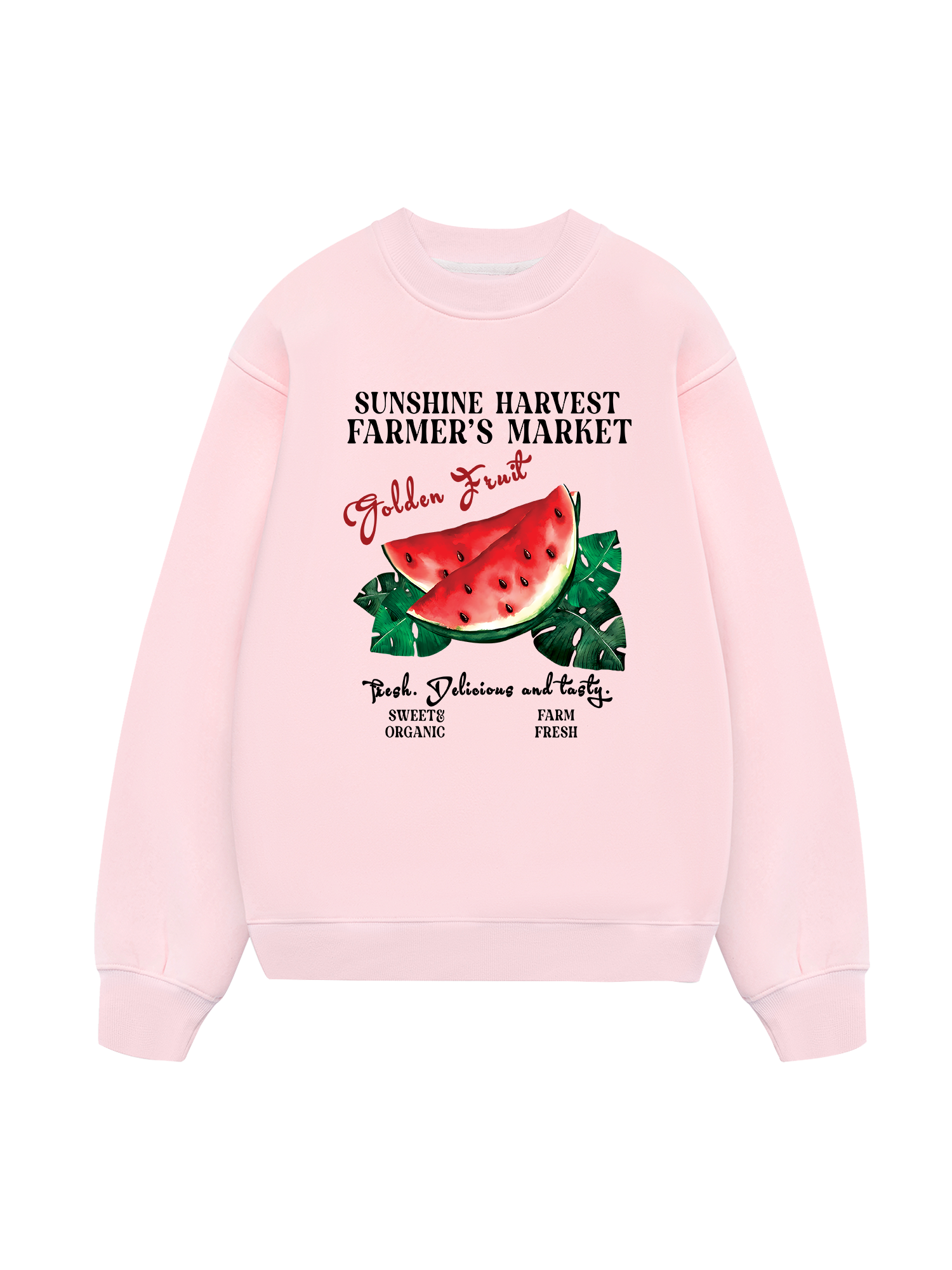 Tropical Watermelon Farm Marrket Sweater