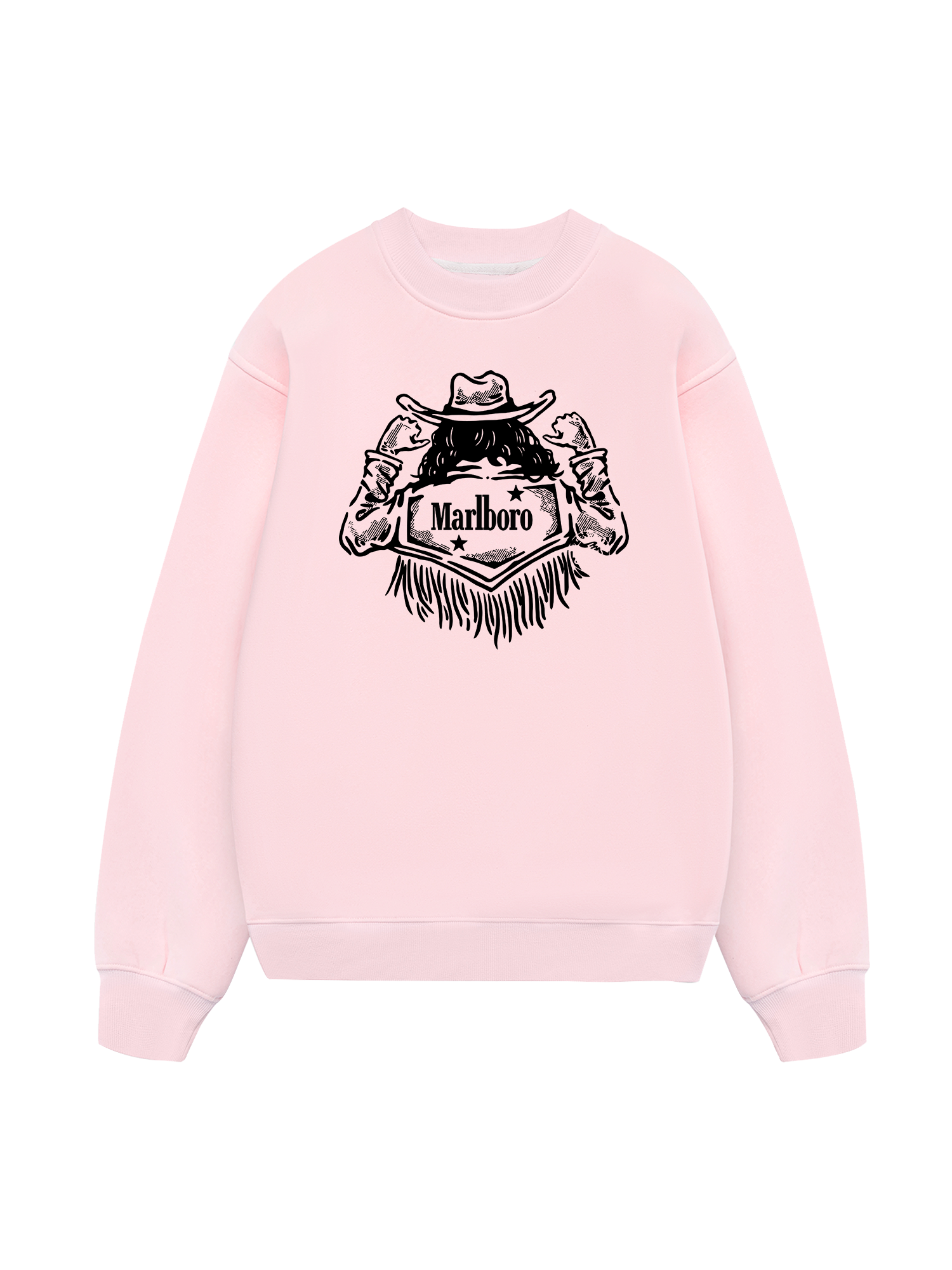 Marlboro Behind Cowboy Sweater
