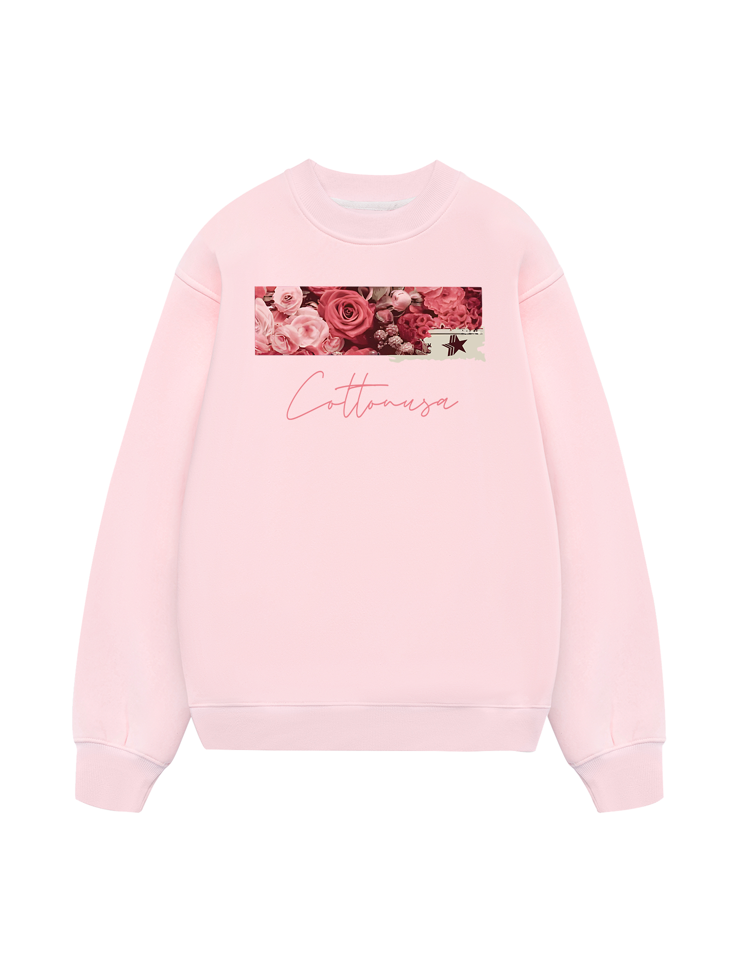 Trending Floral Cotton Usa Sweater