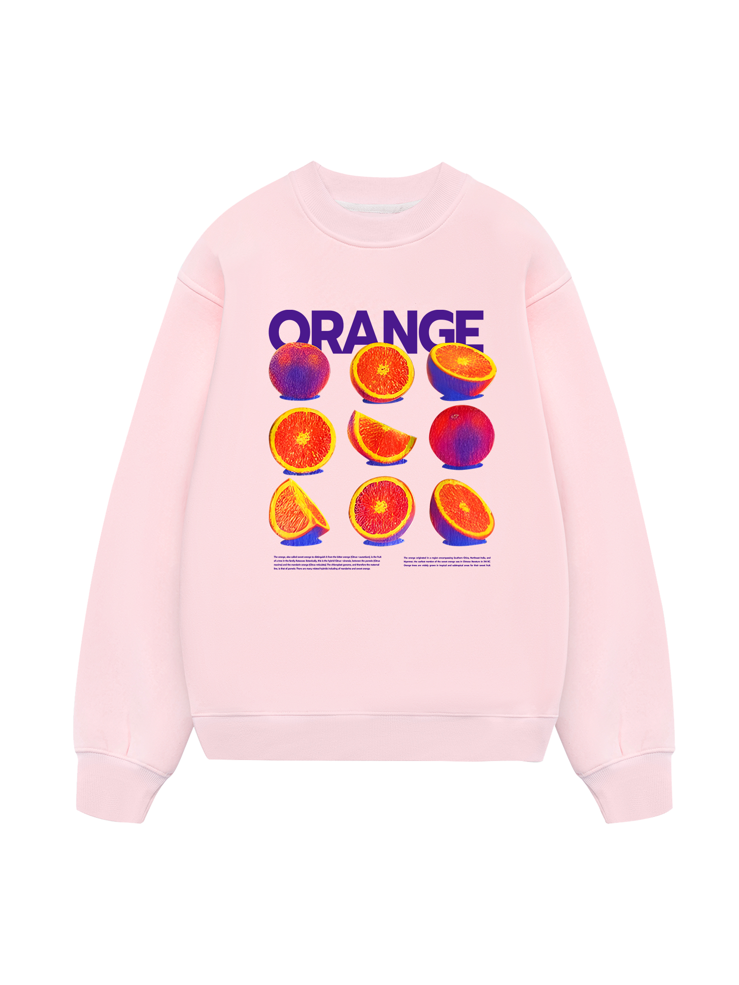 Tropical Orange Vitamin Sweater