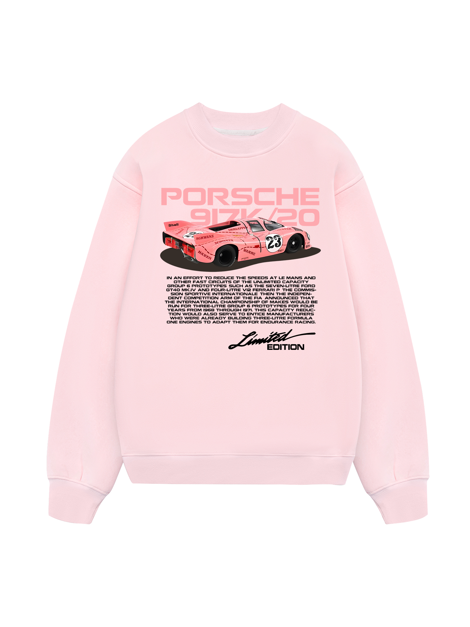 Porsche 917K Pink Pig Sweater