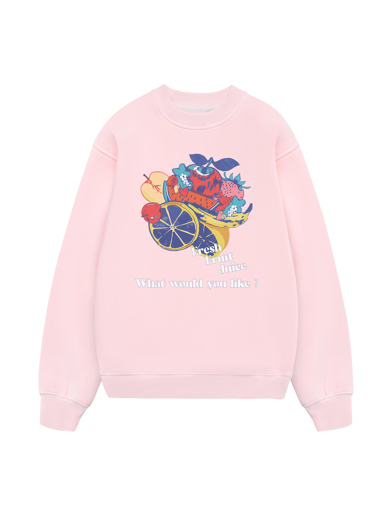 Tropical Fresh Fruit Juice Sweater