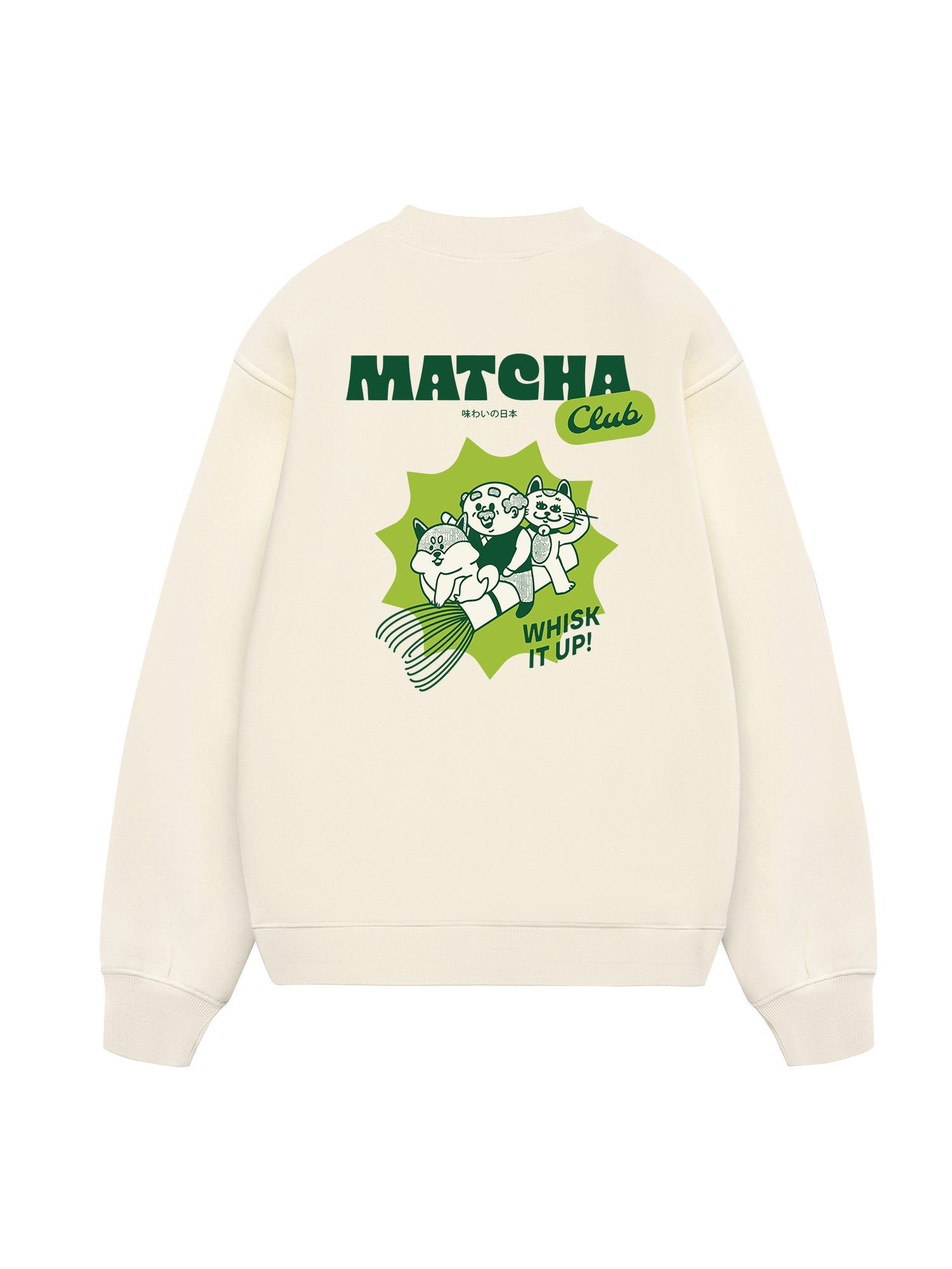 Matcha Club Sweater