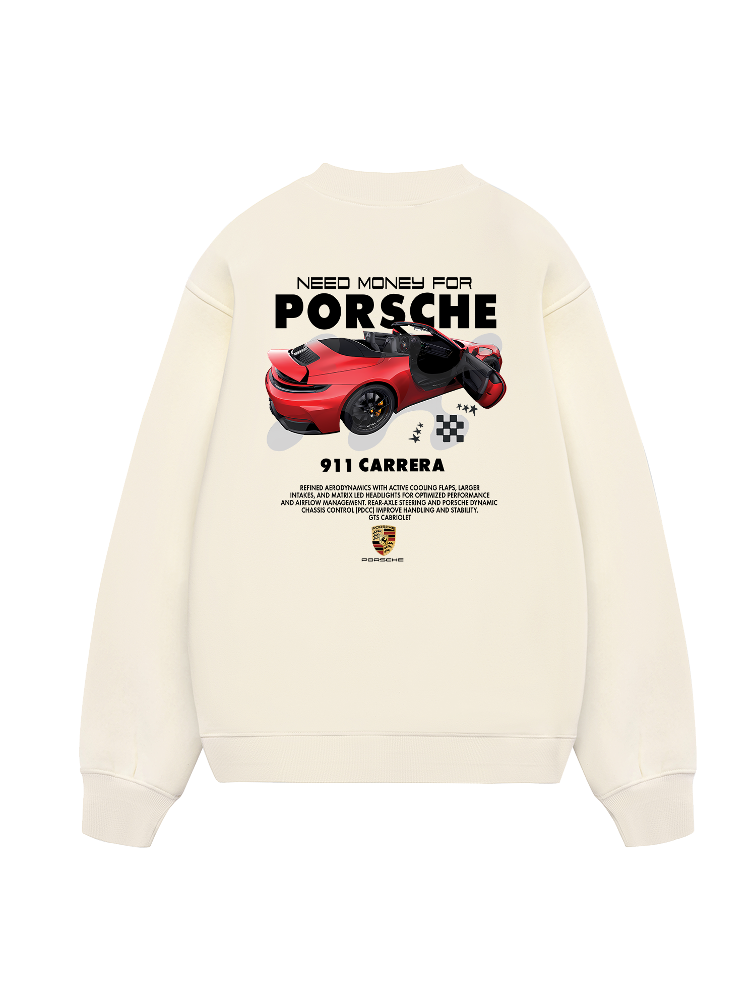 Porsche Red 911 Sweater