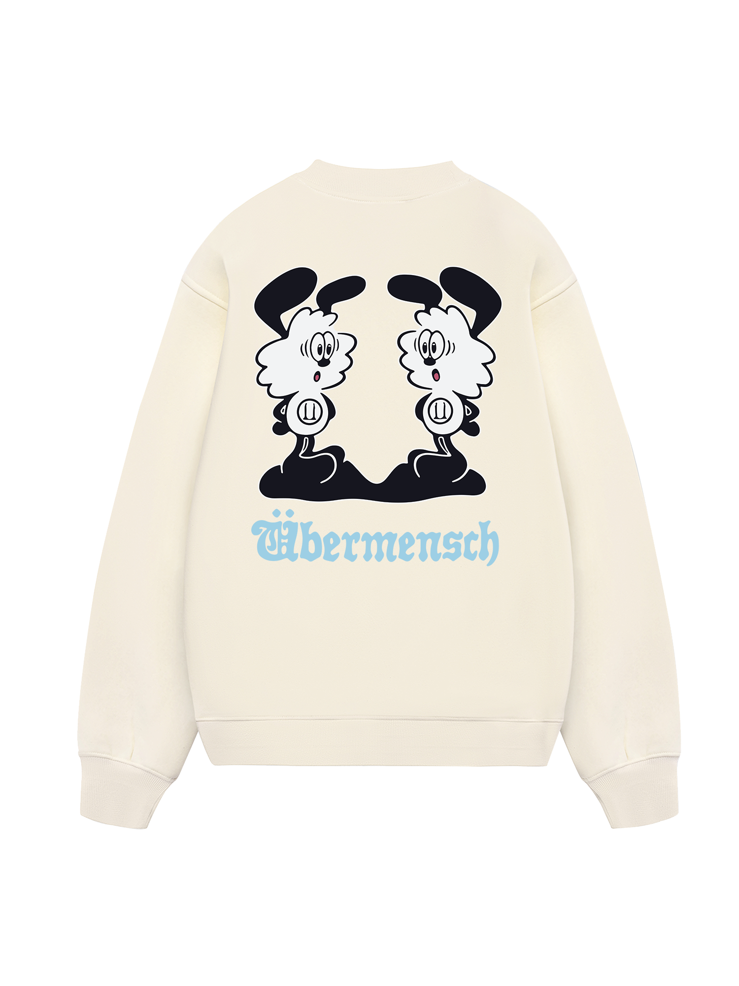 Cartoon Mascot Ubermensch Sweater
