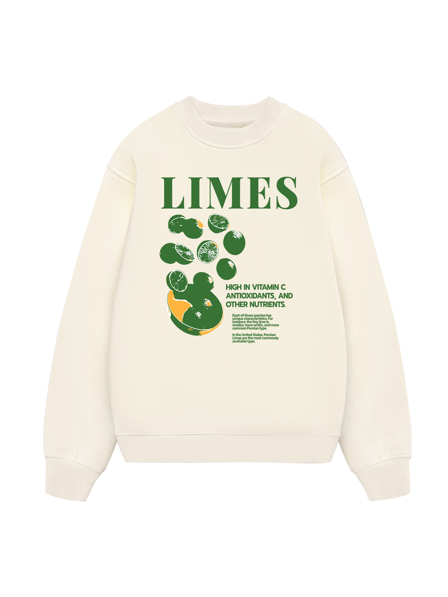 Tropical Bowl Of Limes Sweater