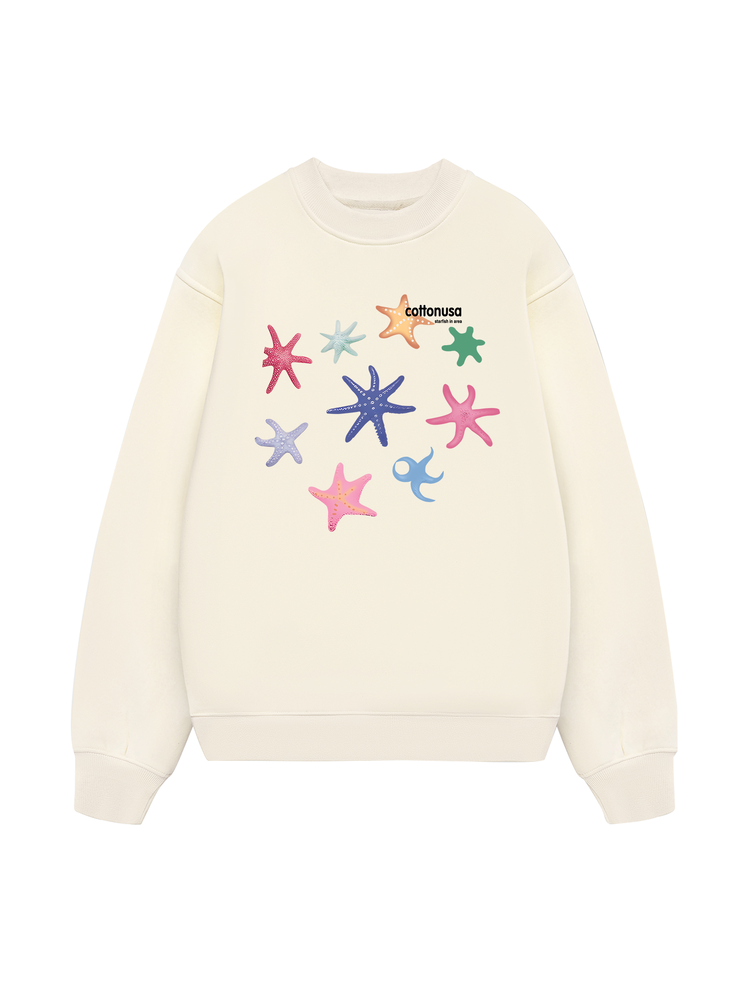Tropical Star Fish Sweater