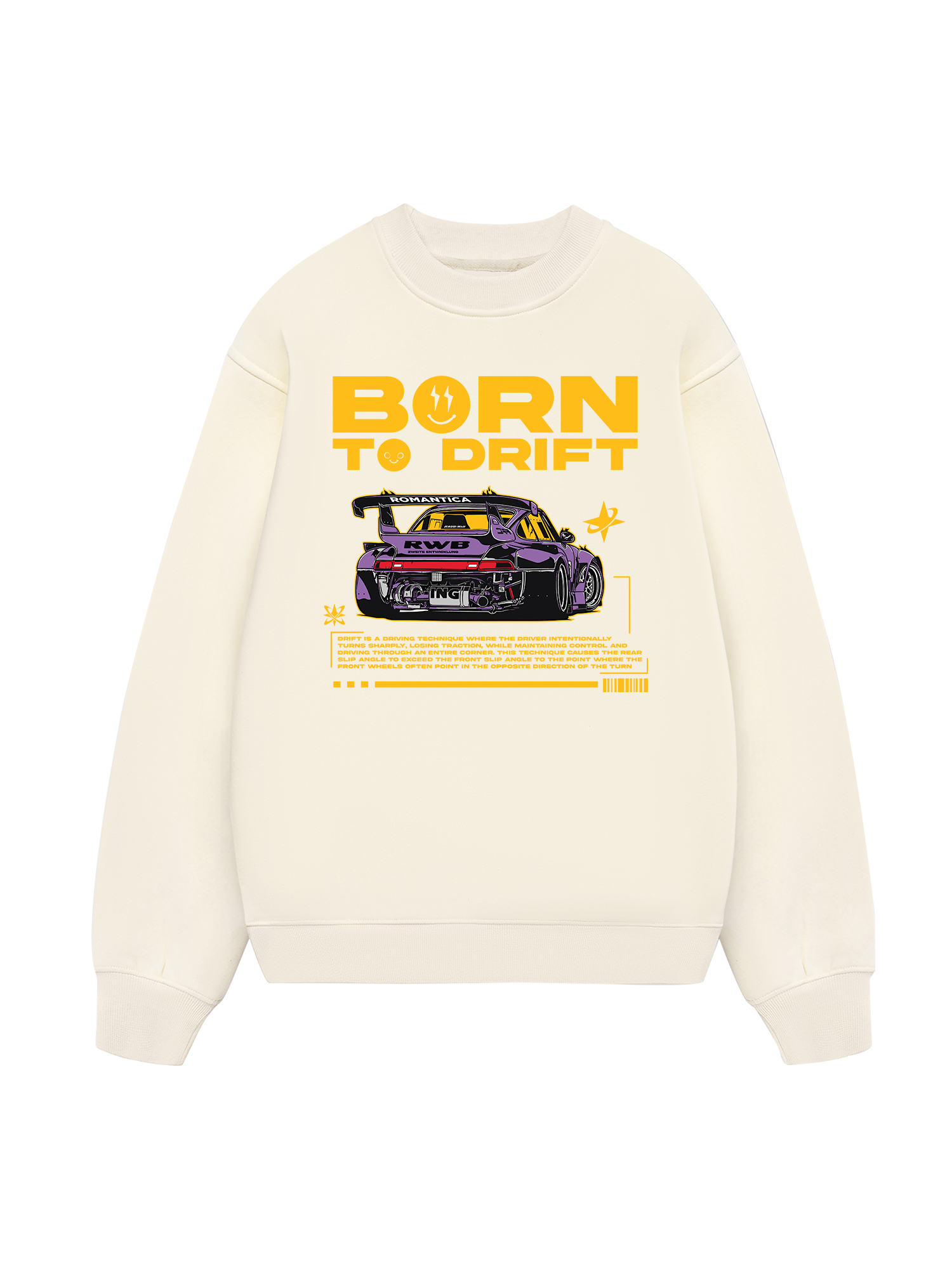 Porsche Born To Drift Sweater