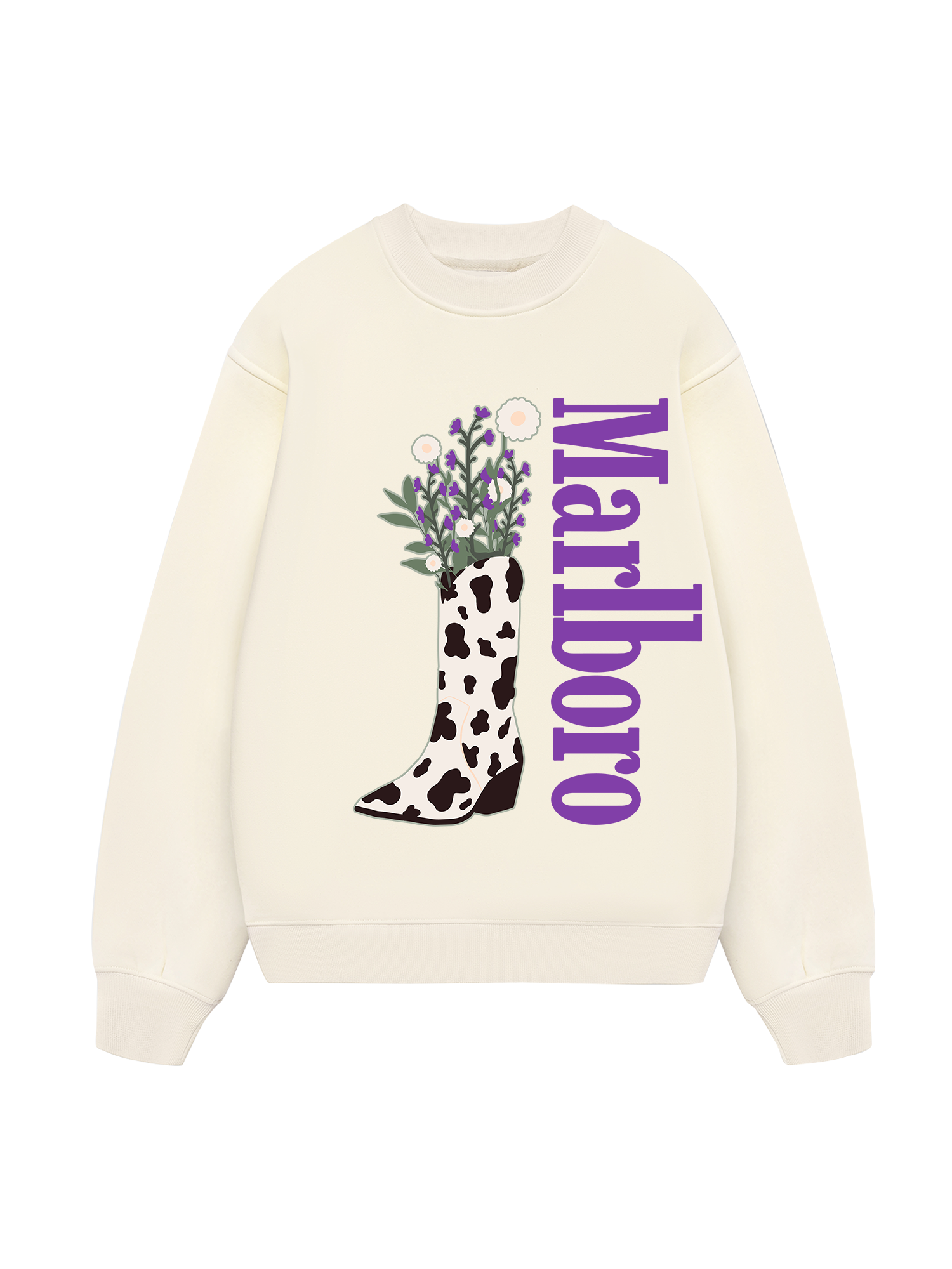 Marlboro Flower In My Boot Sweater