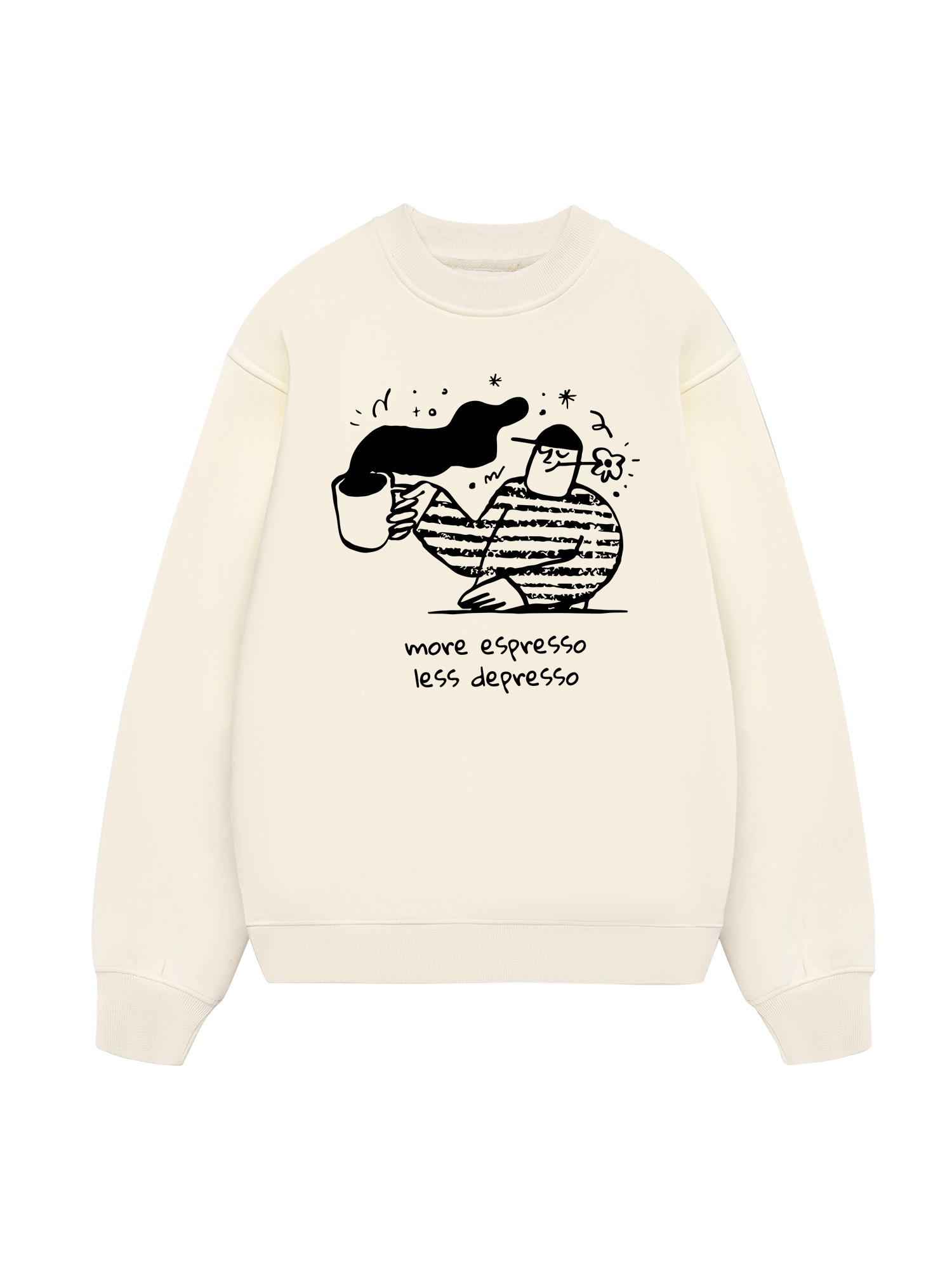 More Espressp Less Despresso Sweater