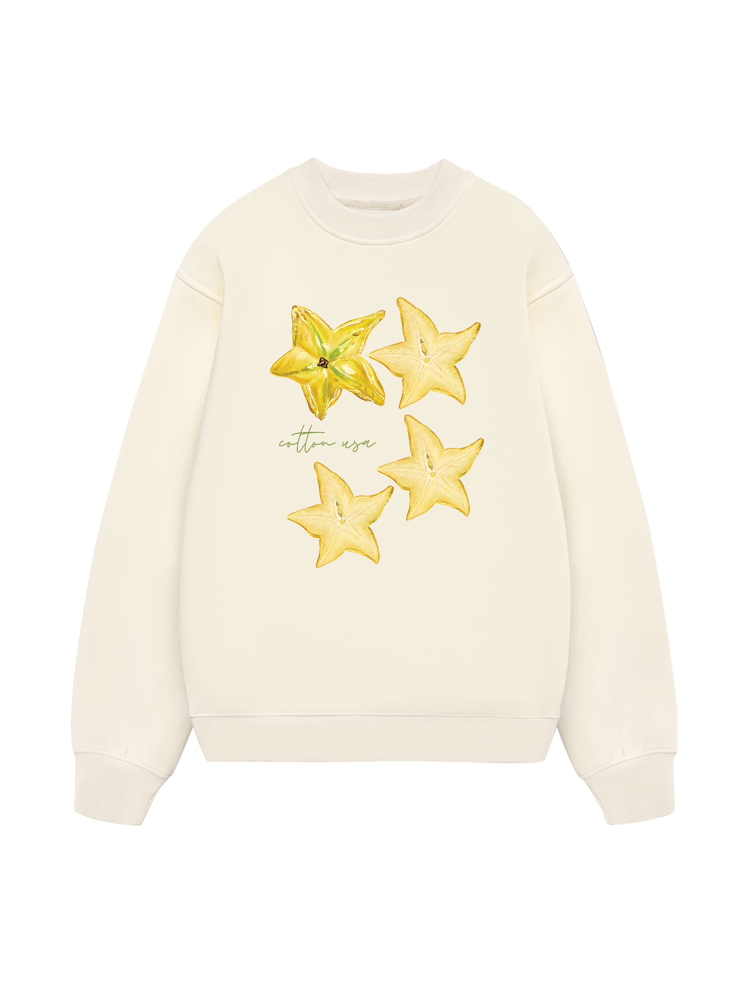 Tropical Star fruit Sweater