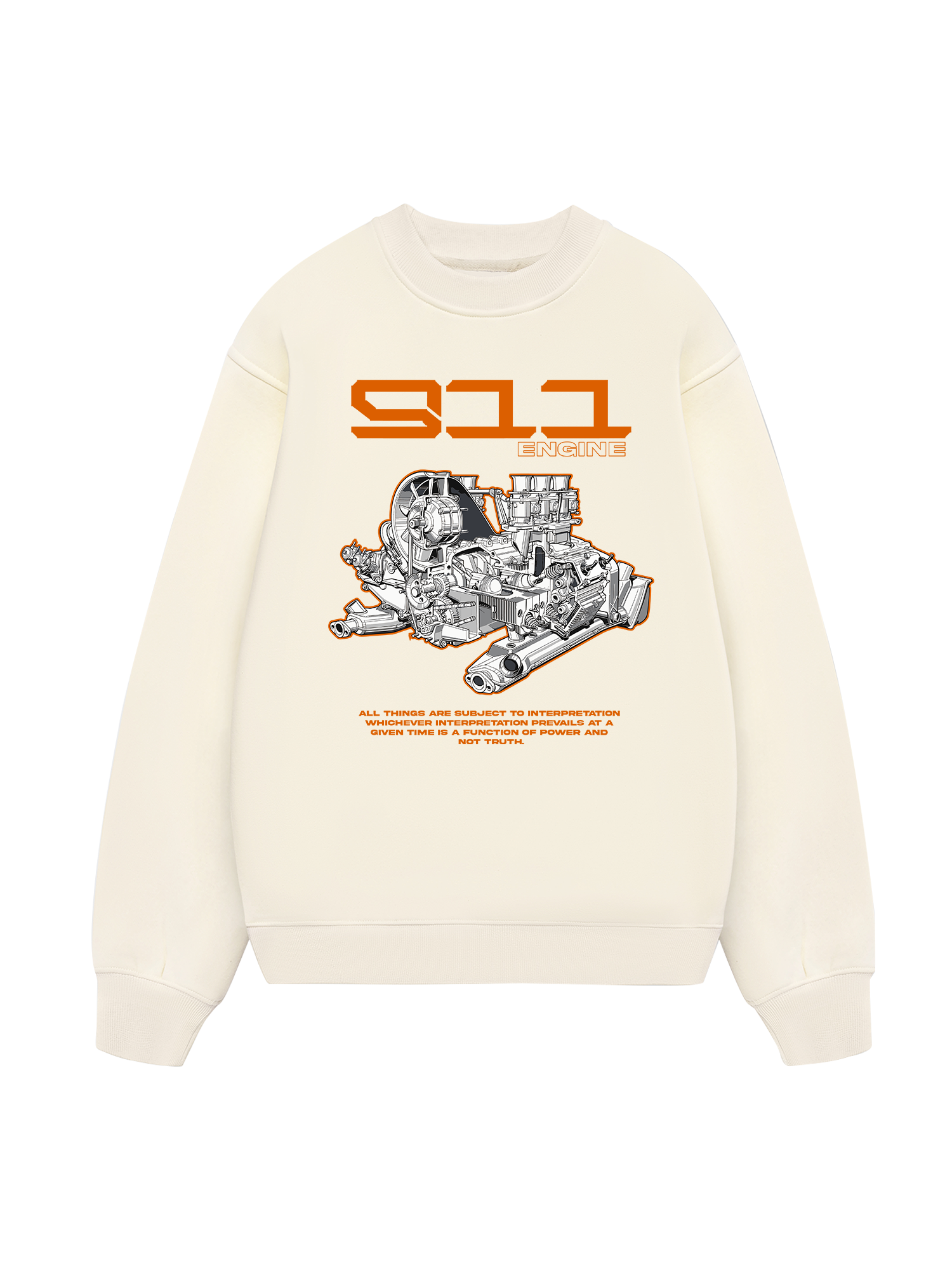 Porsche 911 Engine Sweater