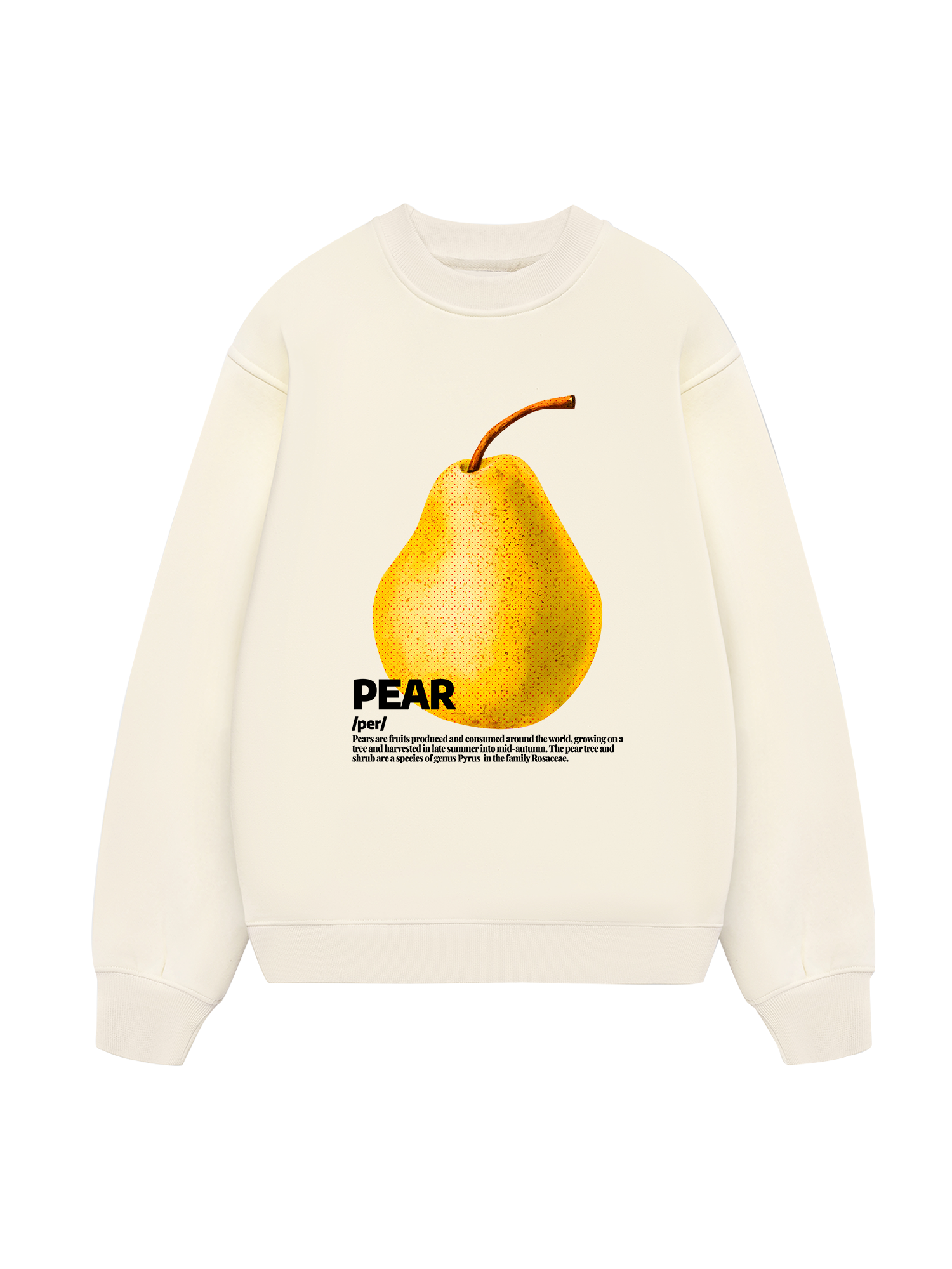 Tropical Pear Retro Sweater