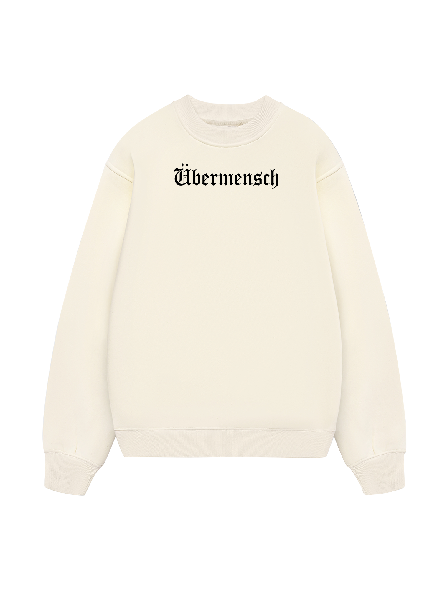 Ubermensch Black And White Sweater