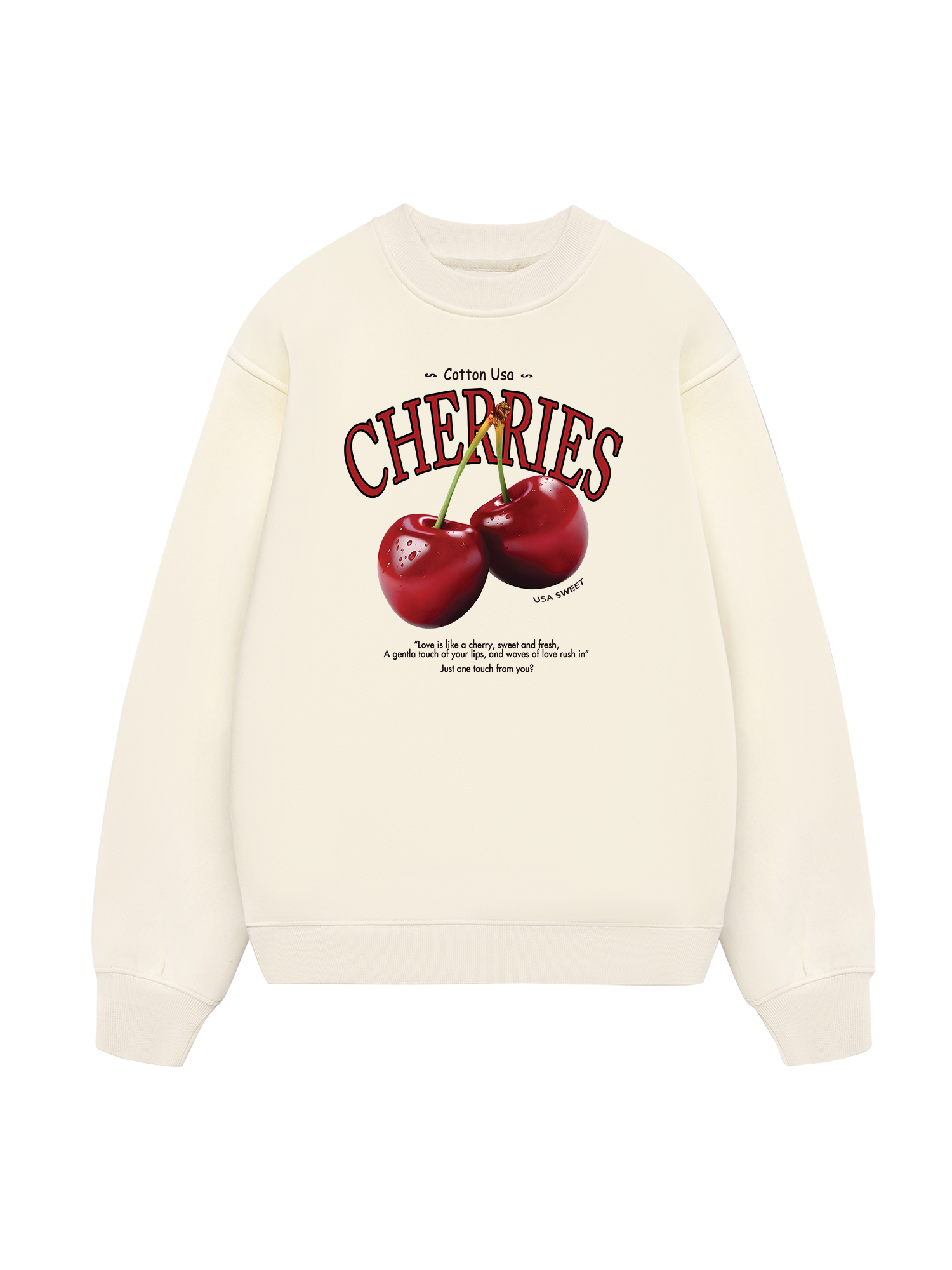 Tropical Cherries Sweet Sweater