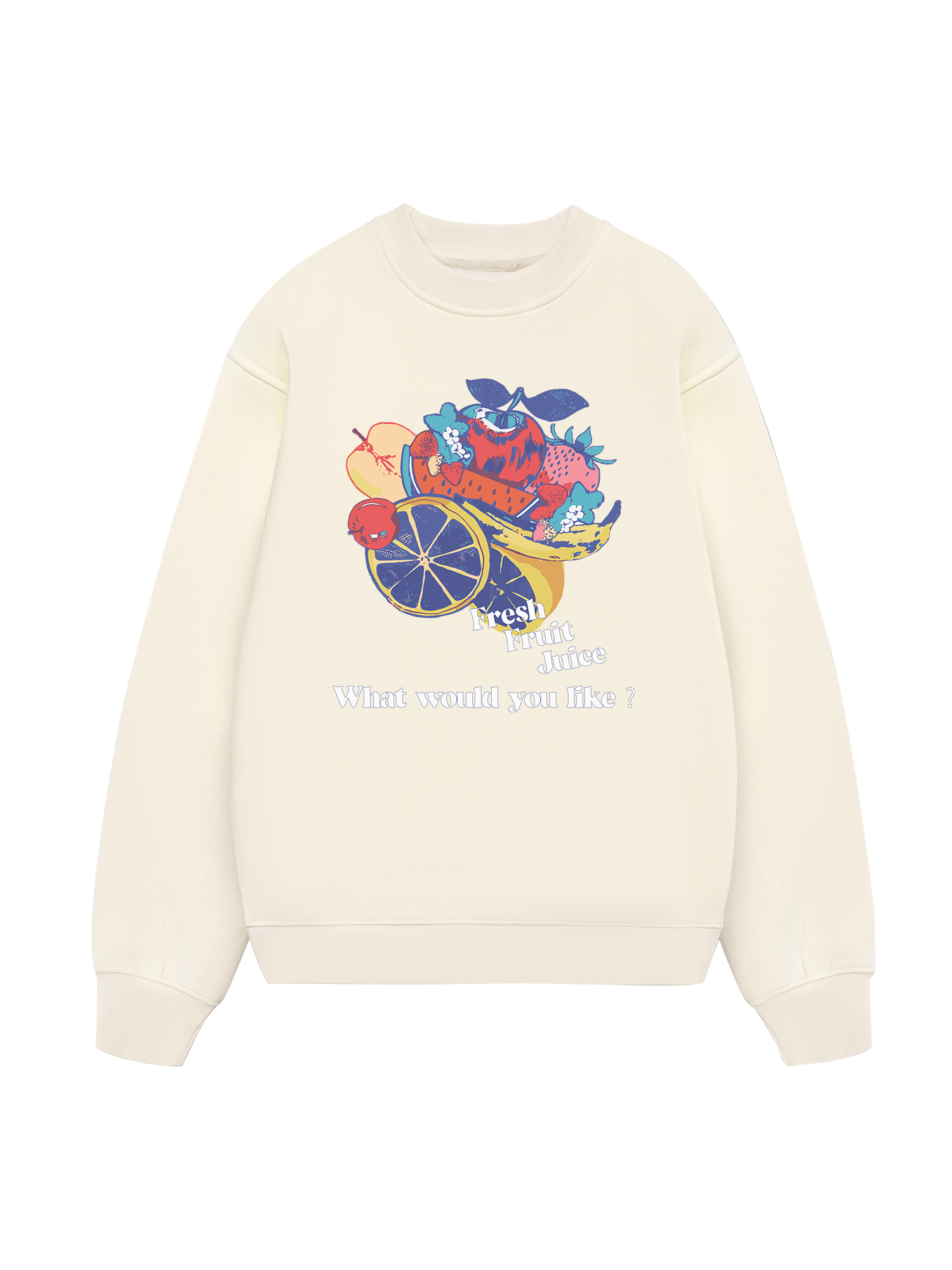 Tropical Fresh Fruit Juice Sweater