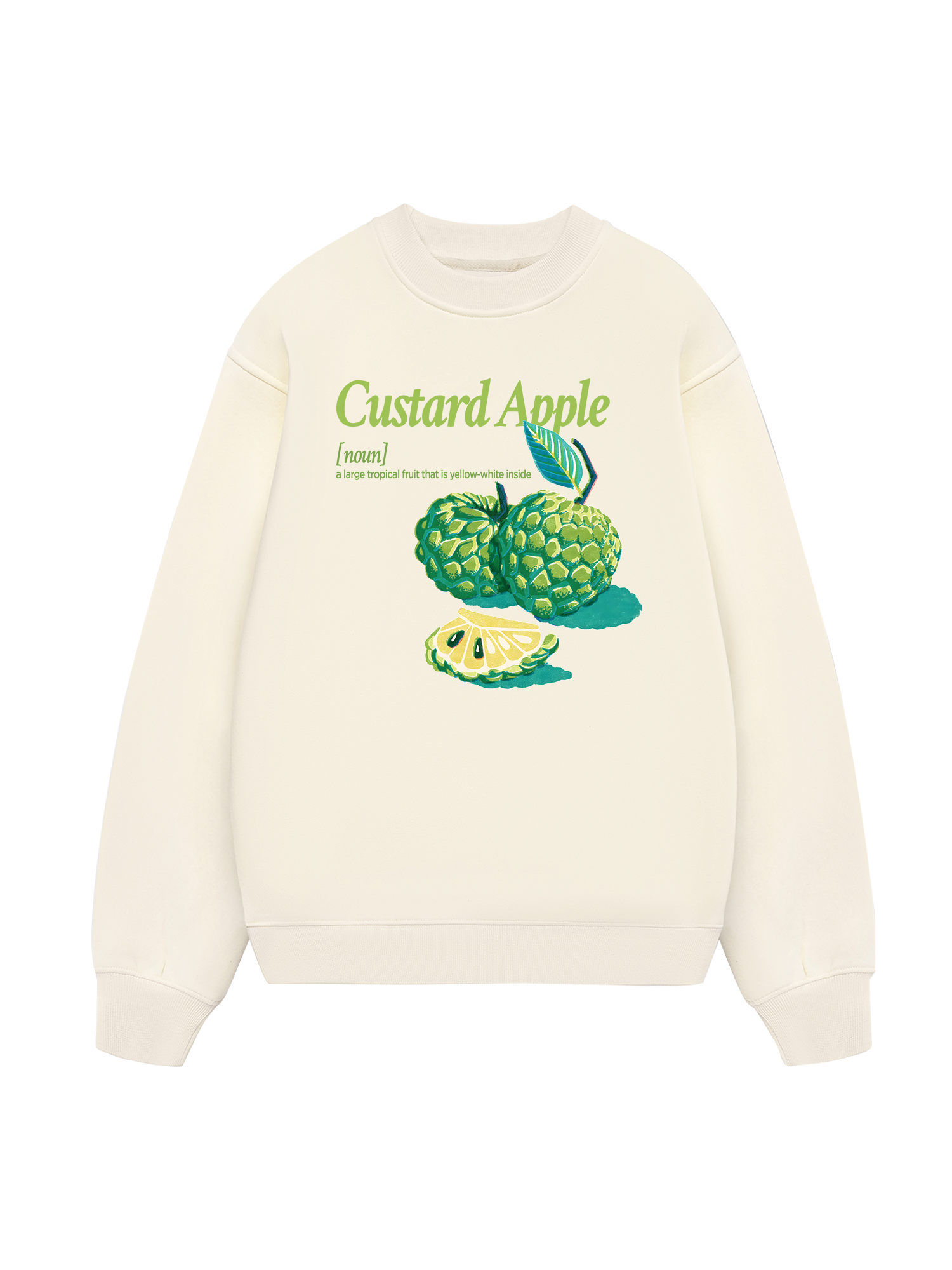 Tropical Custard Apple Sweater