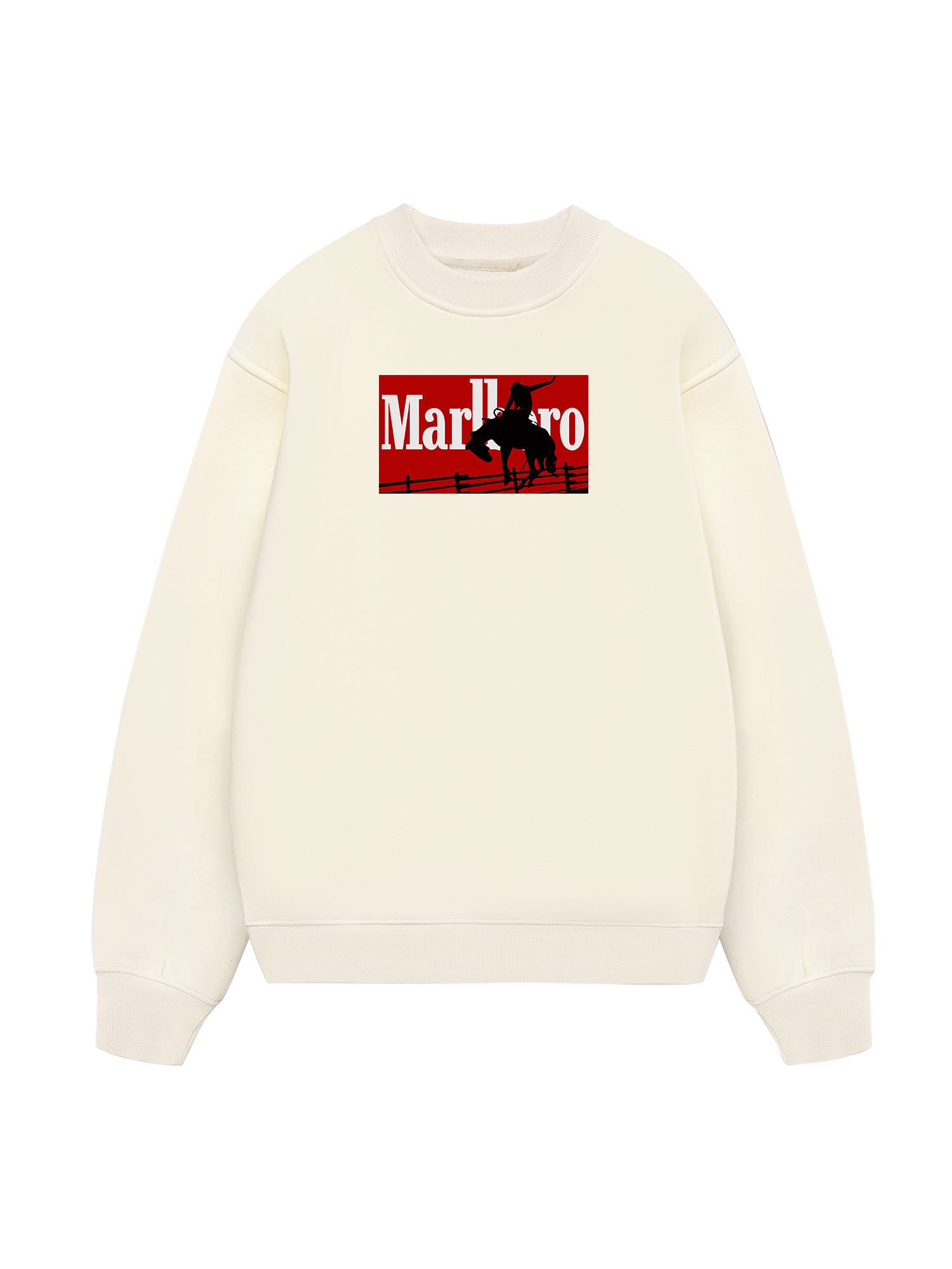 Marlboro Vaulting Cowboy Sweater