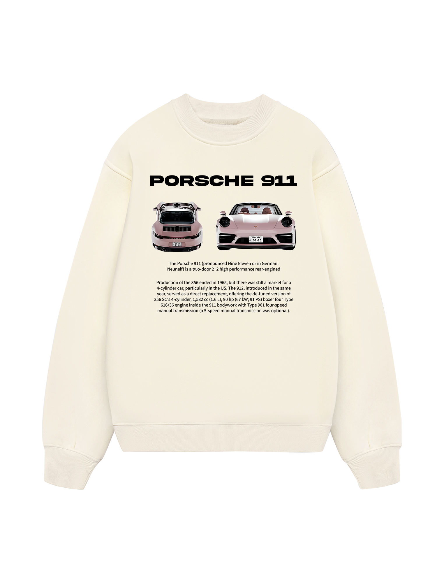 Porsche 911 Pear Pink Sweater