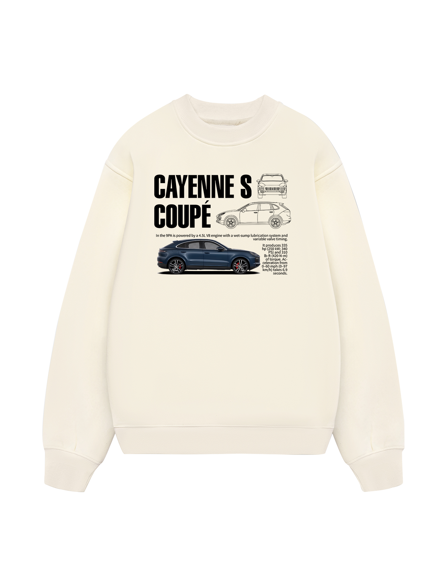 Porsche Cayenne S Coupe Classic Sweater