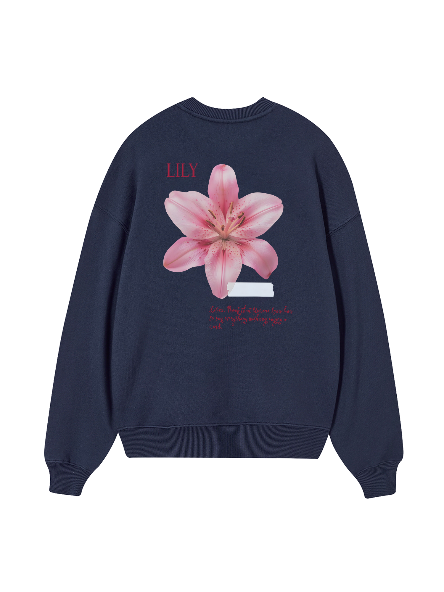 Floral Lily_s language Sweater