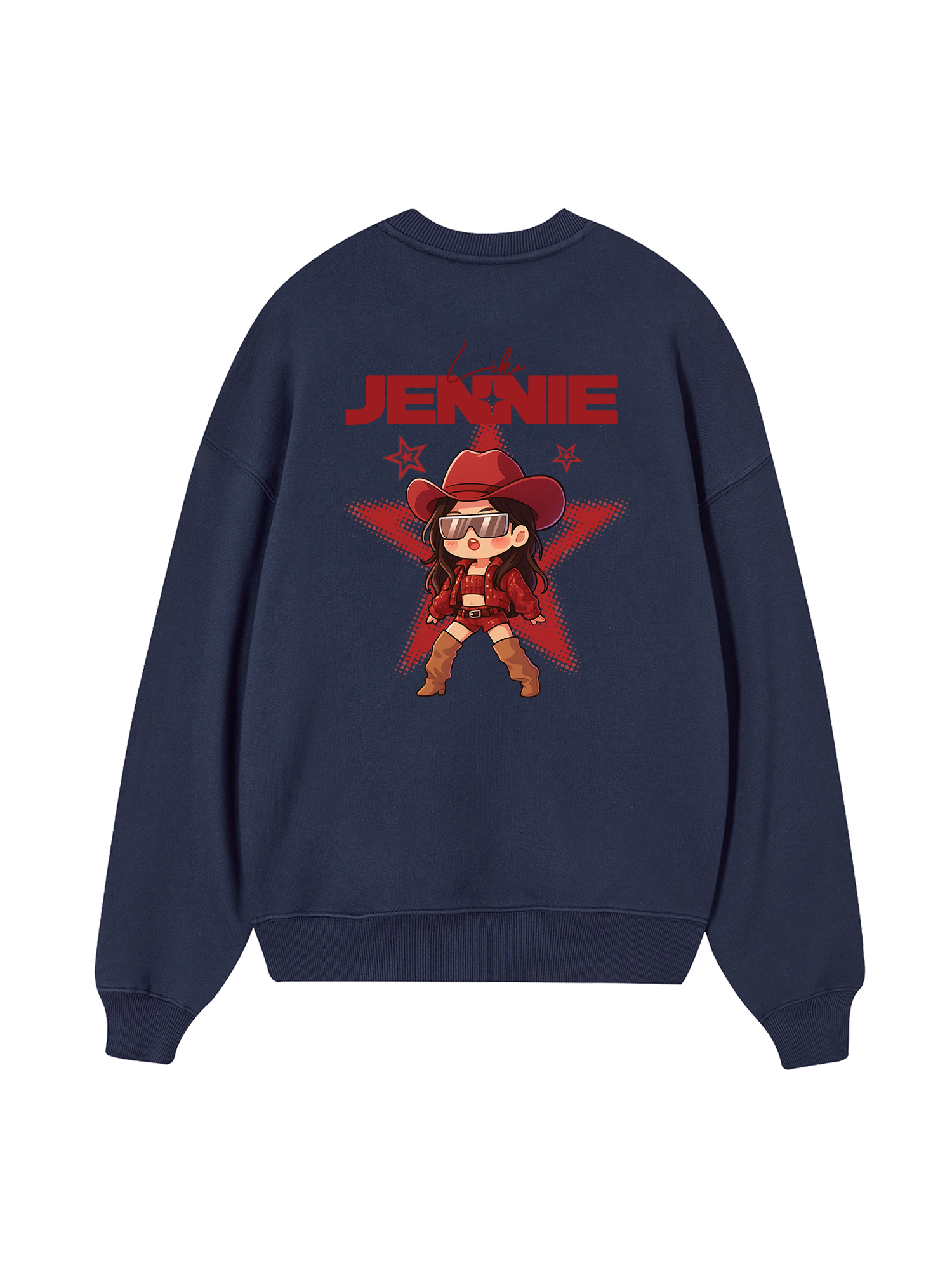 Black Pink Like Jenie Sweater